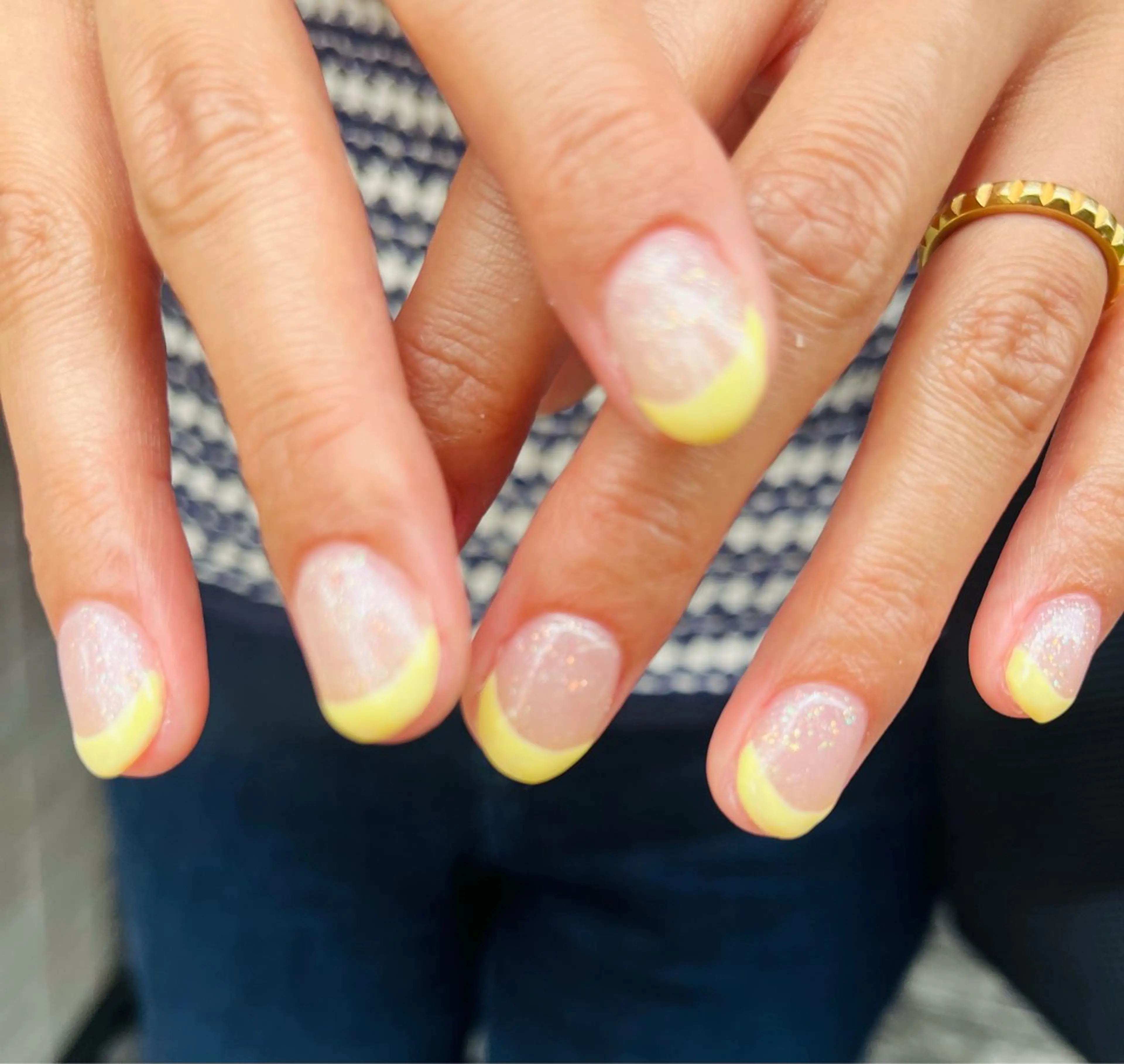 ネイル フレンチネイル ハンドネイル HazeGrass NAILのネイルデザイン