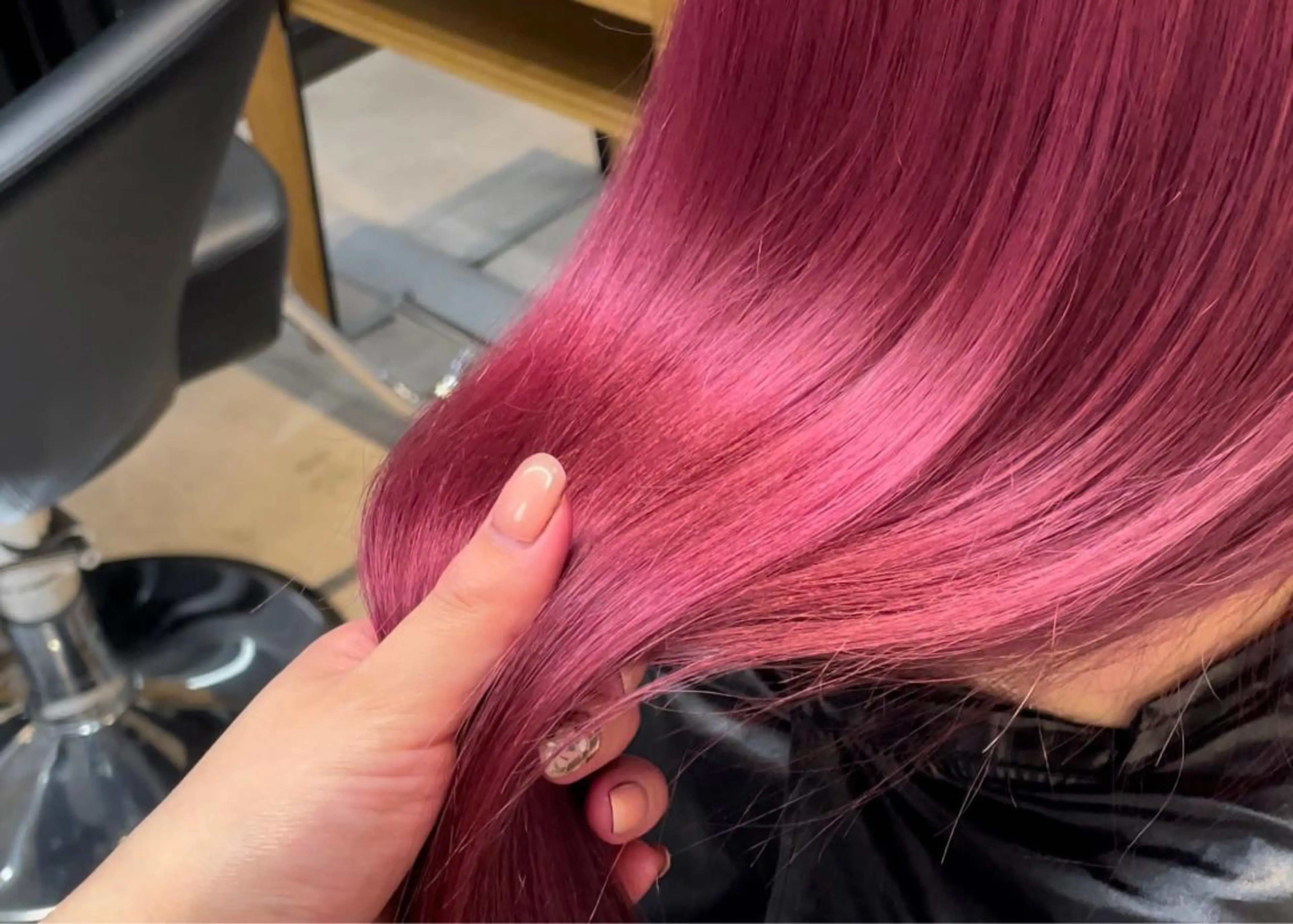 ロング カラー ヘアカラー 梅田韓国ヘア kiara🩷彡のヘアスタイル