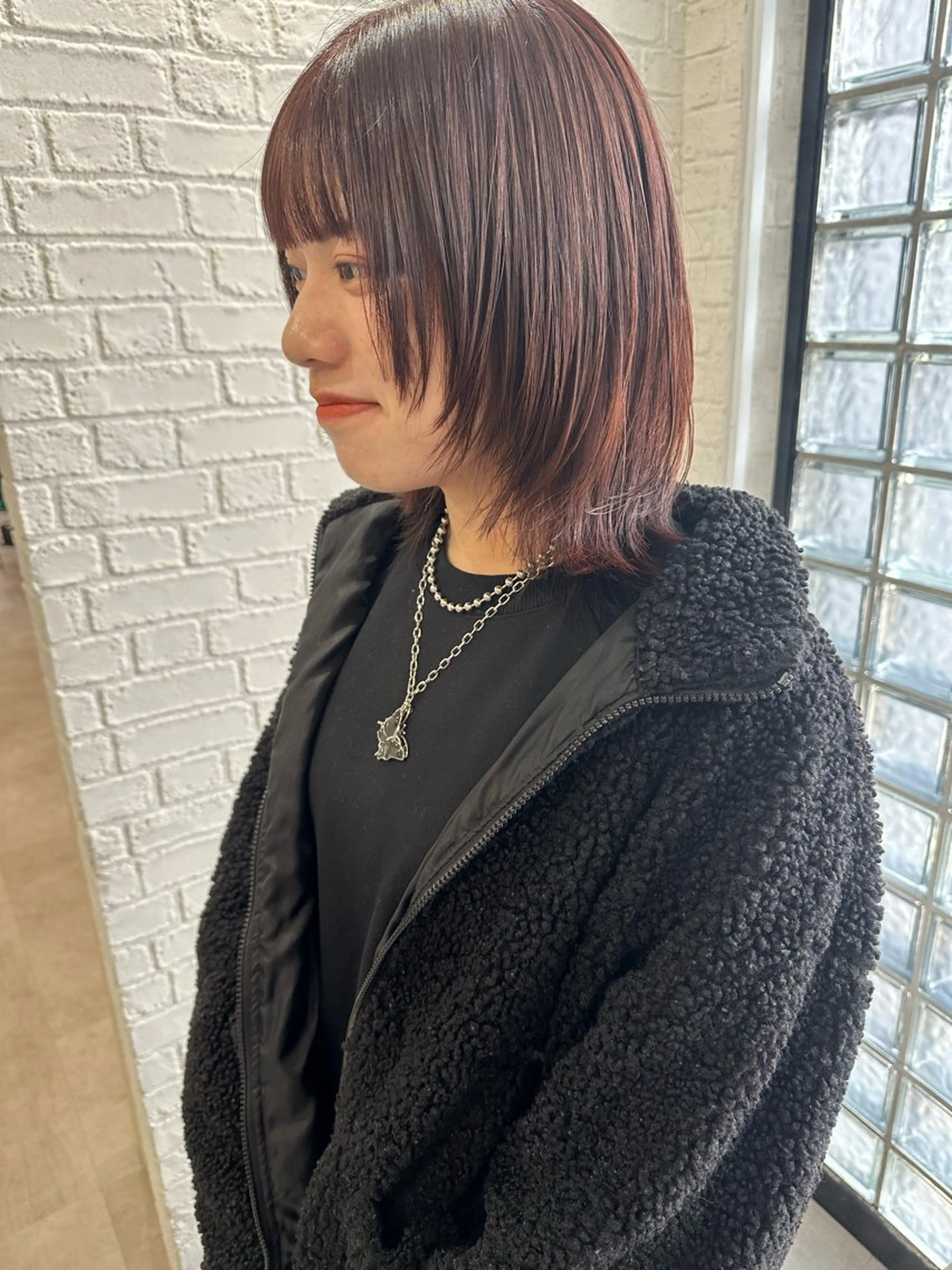 ミディアム カット ヘアカラー Rubik's茶屋町 MARINのヘアスタイル