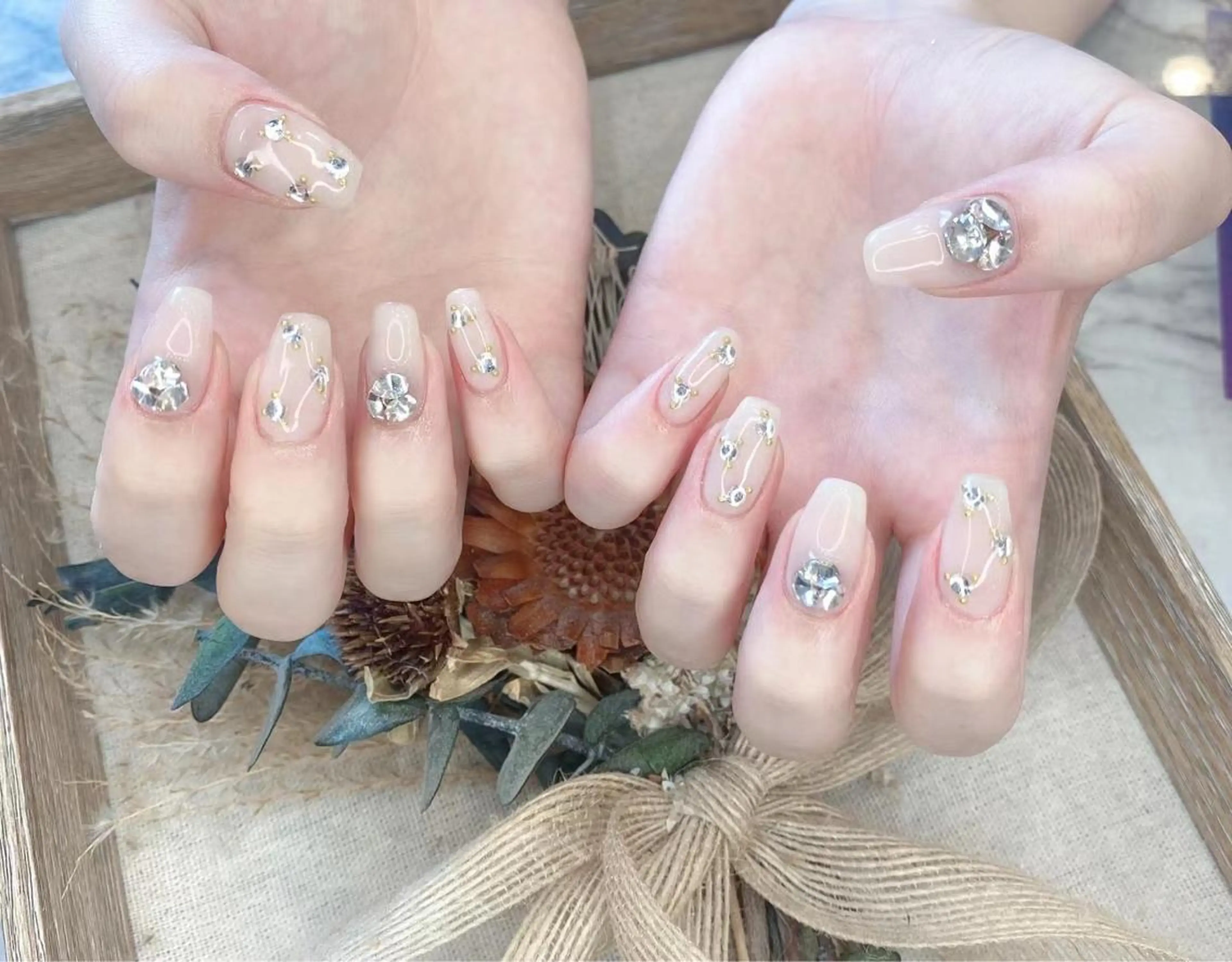 ネイル シンプルネイル ホワイト Babarla Nailのネイルデザイン