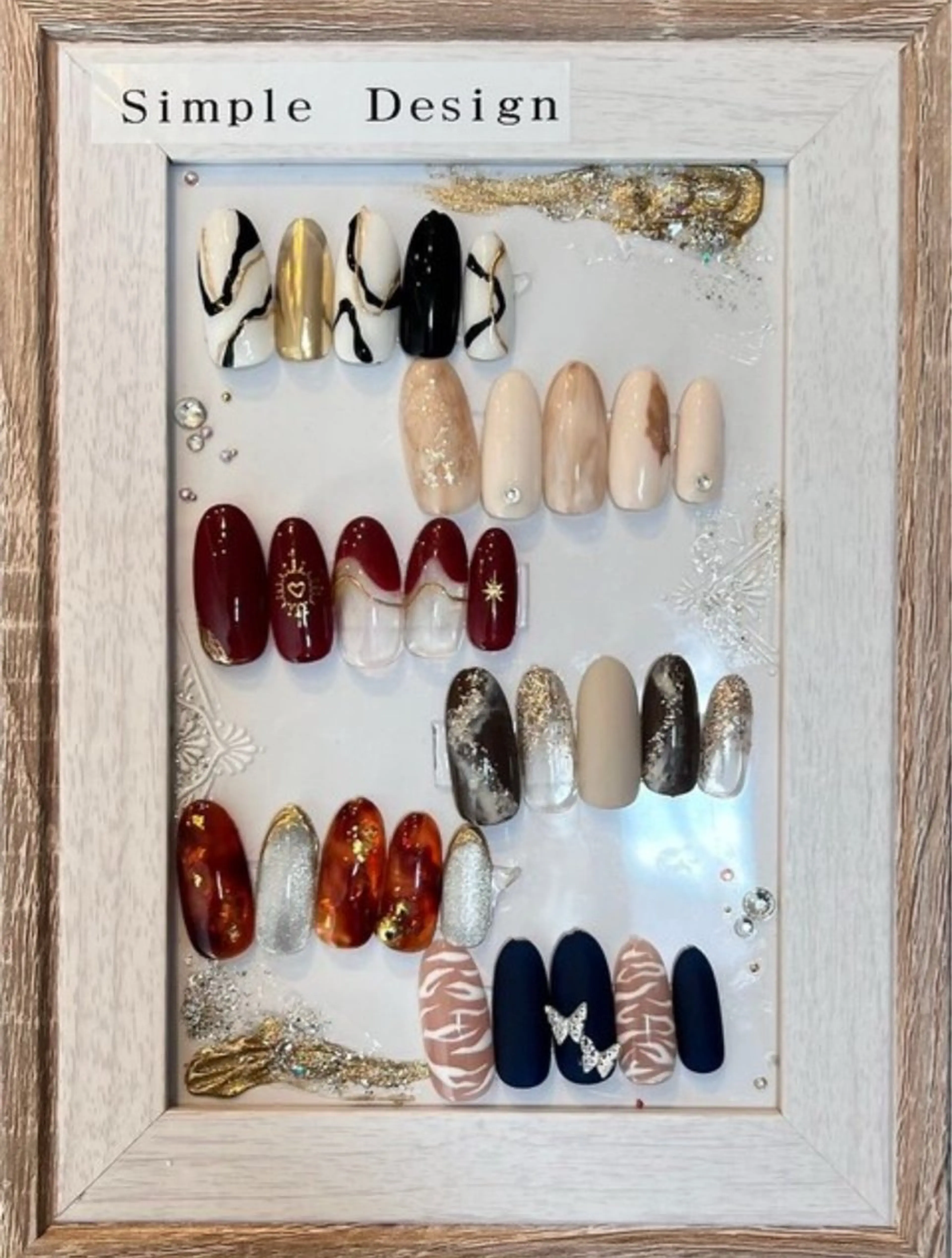 ネイル Lea袖ヶ浦店 小松のネイルデザイン