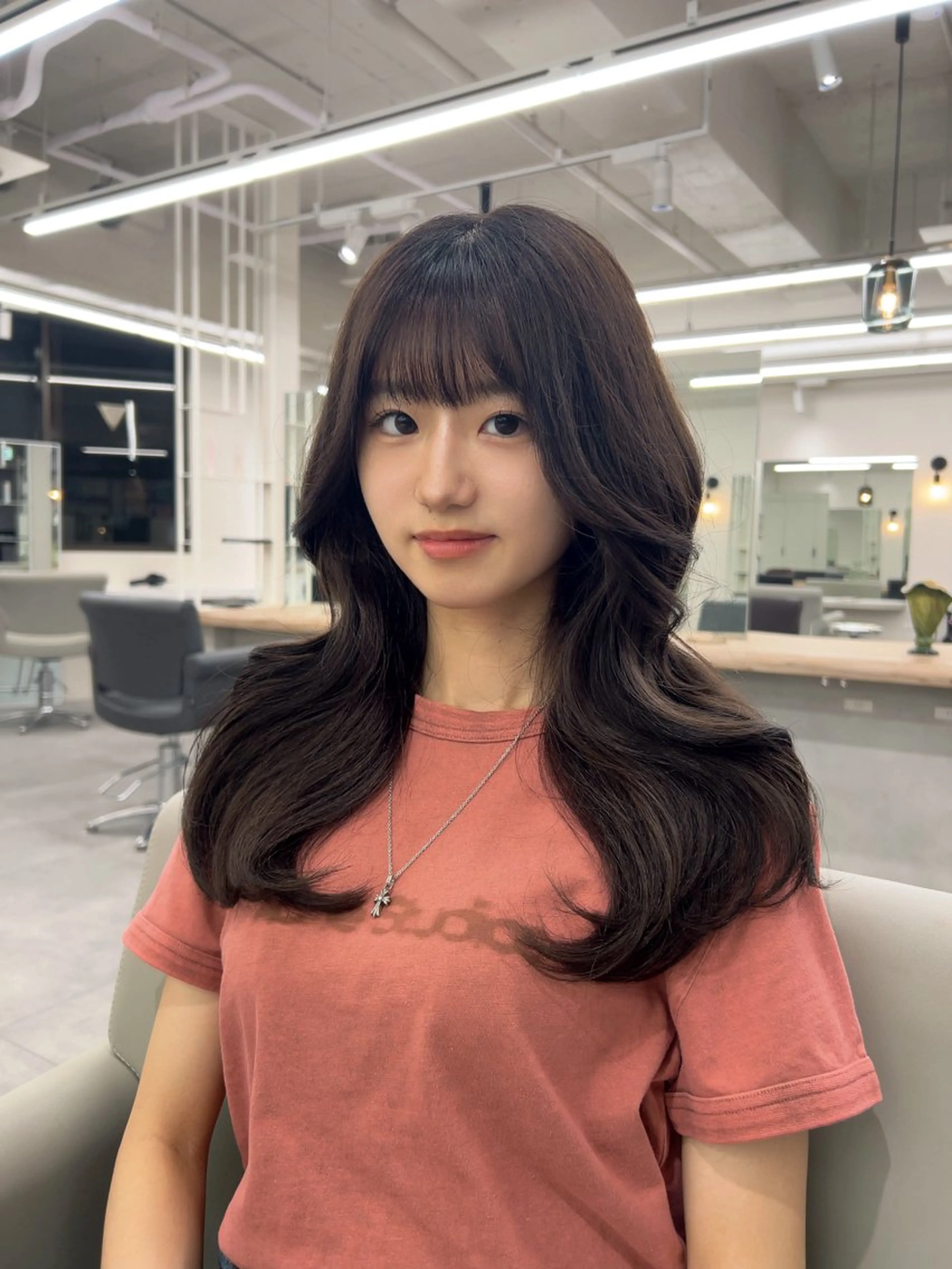 🇰🇷韓国風カット🇰🇷+艶カラー+🌟ULTOWA内部補習Tr🌟の写真