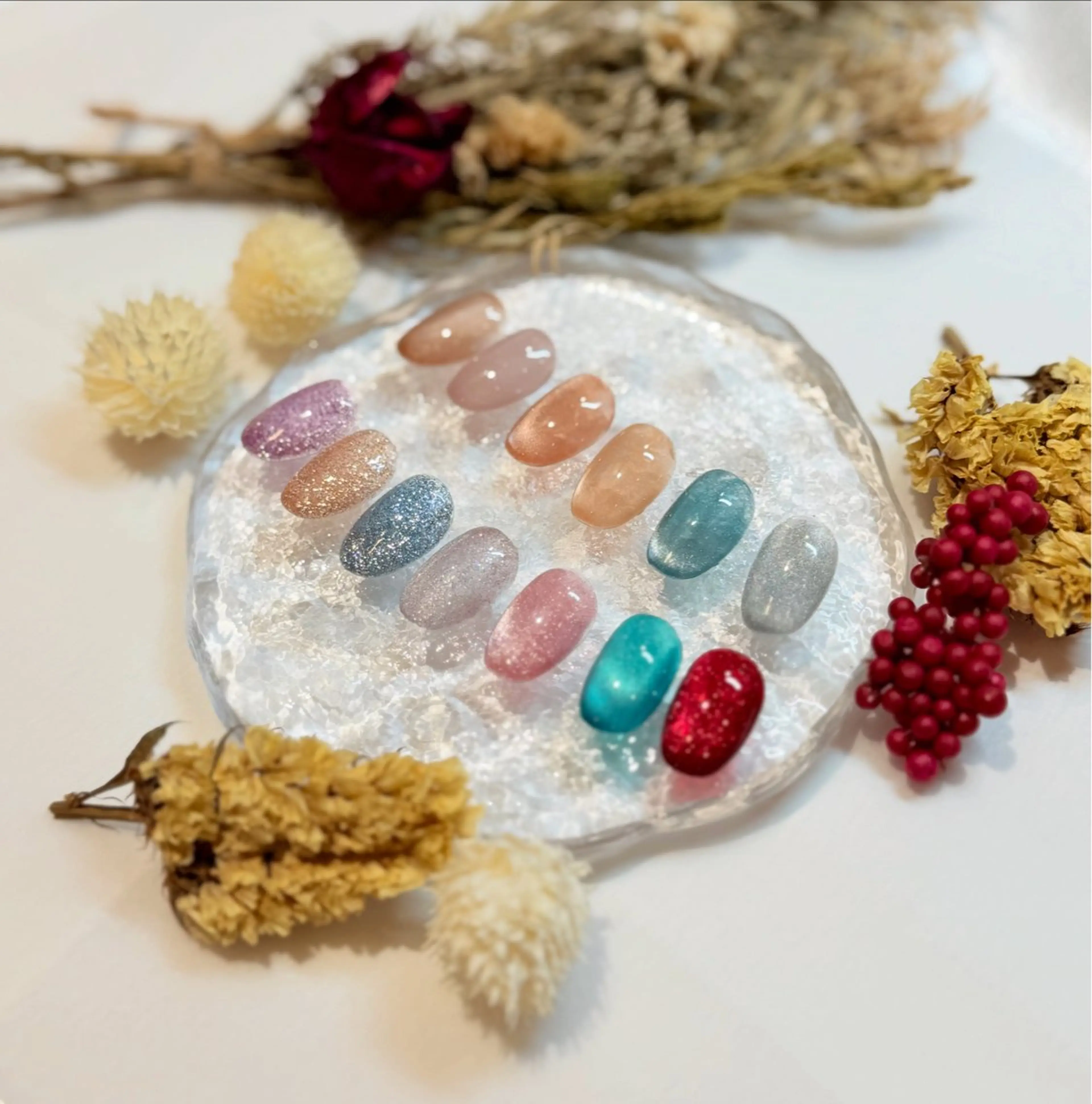 【オフ・ケア込】🌈マグネットワンカラー💅🏻の写真
