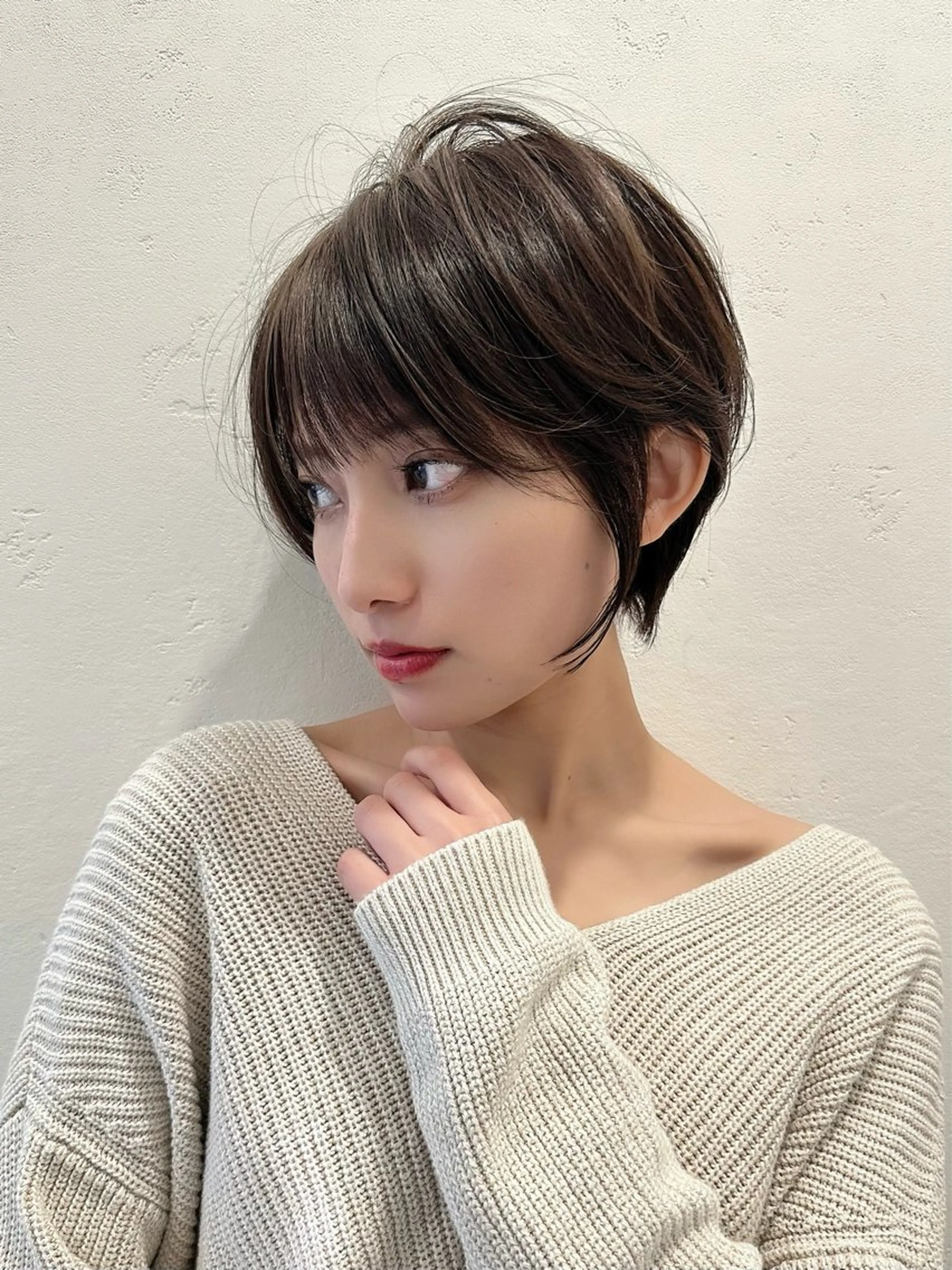 ショート ショートヘア 小顔カット カット ヘアカラー トリートメント ヘッドスパ 遠藤大雅 ショート /ボブ/髪質改善のヘアスタイル