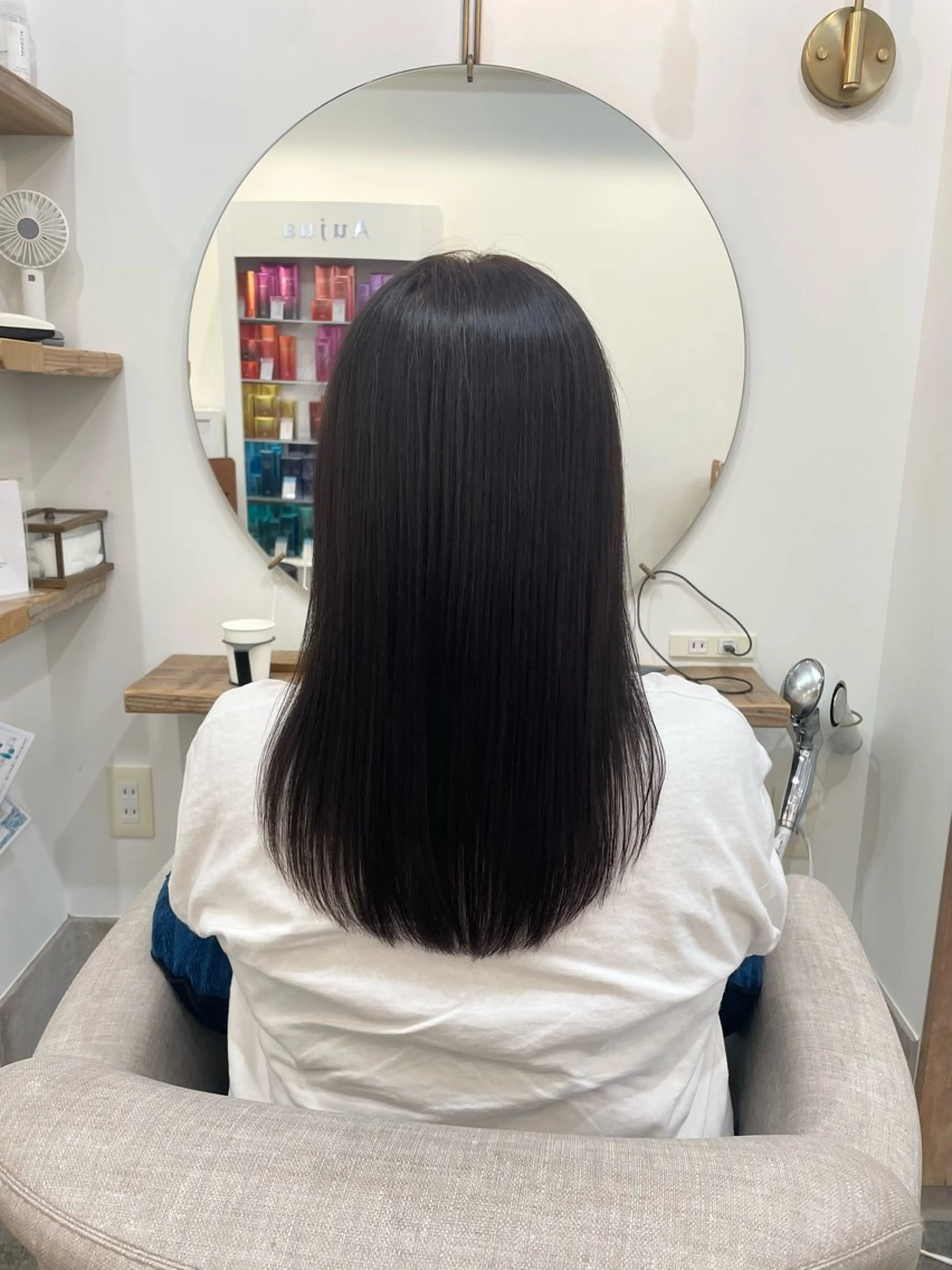 カラー ブリーチ 縮毛矯正 Ayumi アユミのヘアスタイル