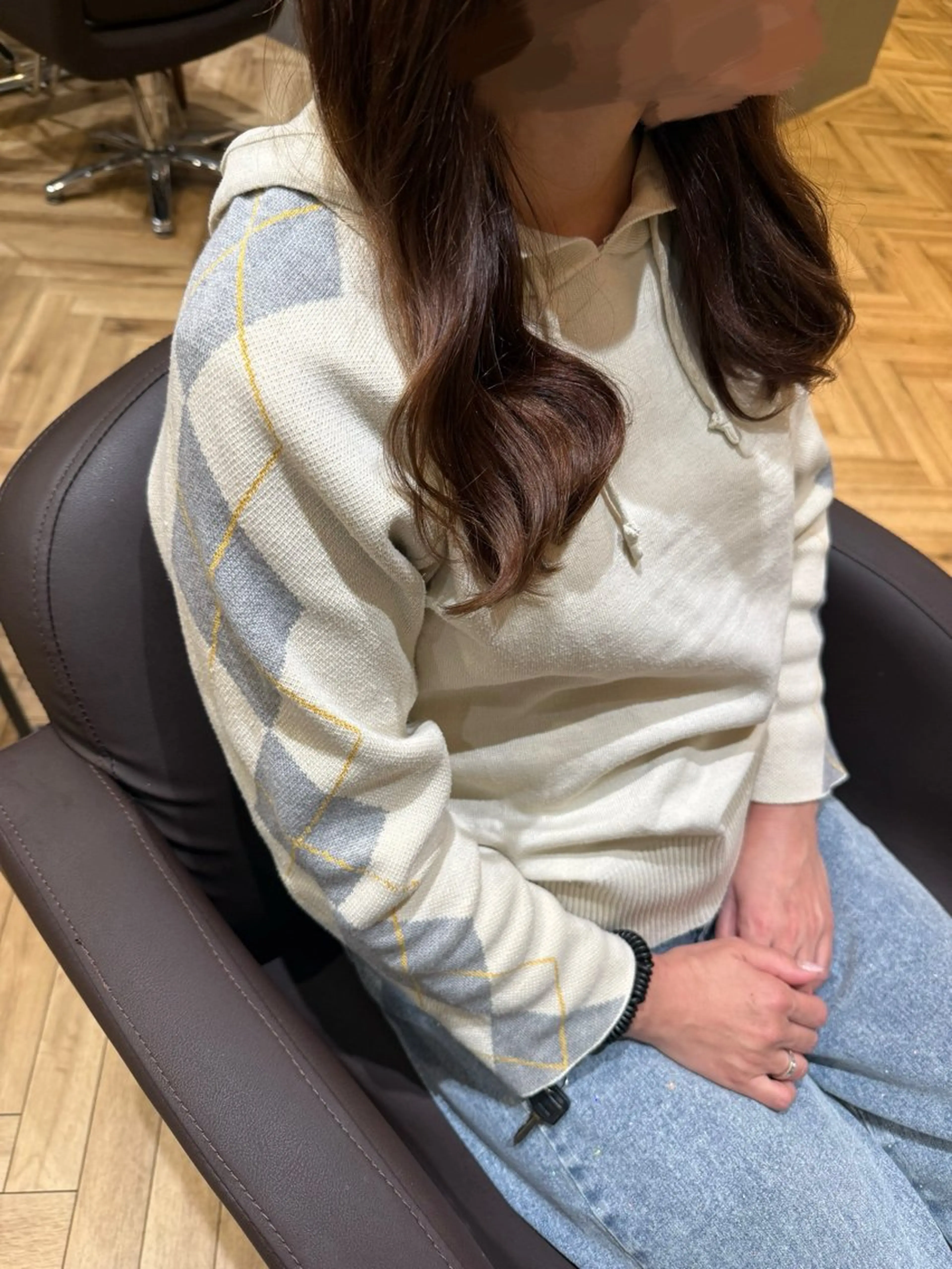 セミロング パーマ セミロングパーマ デジタルパーマ 佐々木 ひなたのヘアスタイル