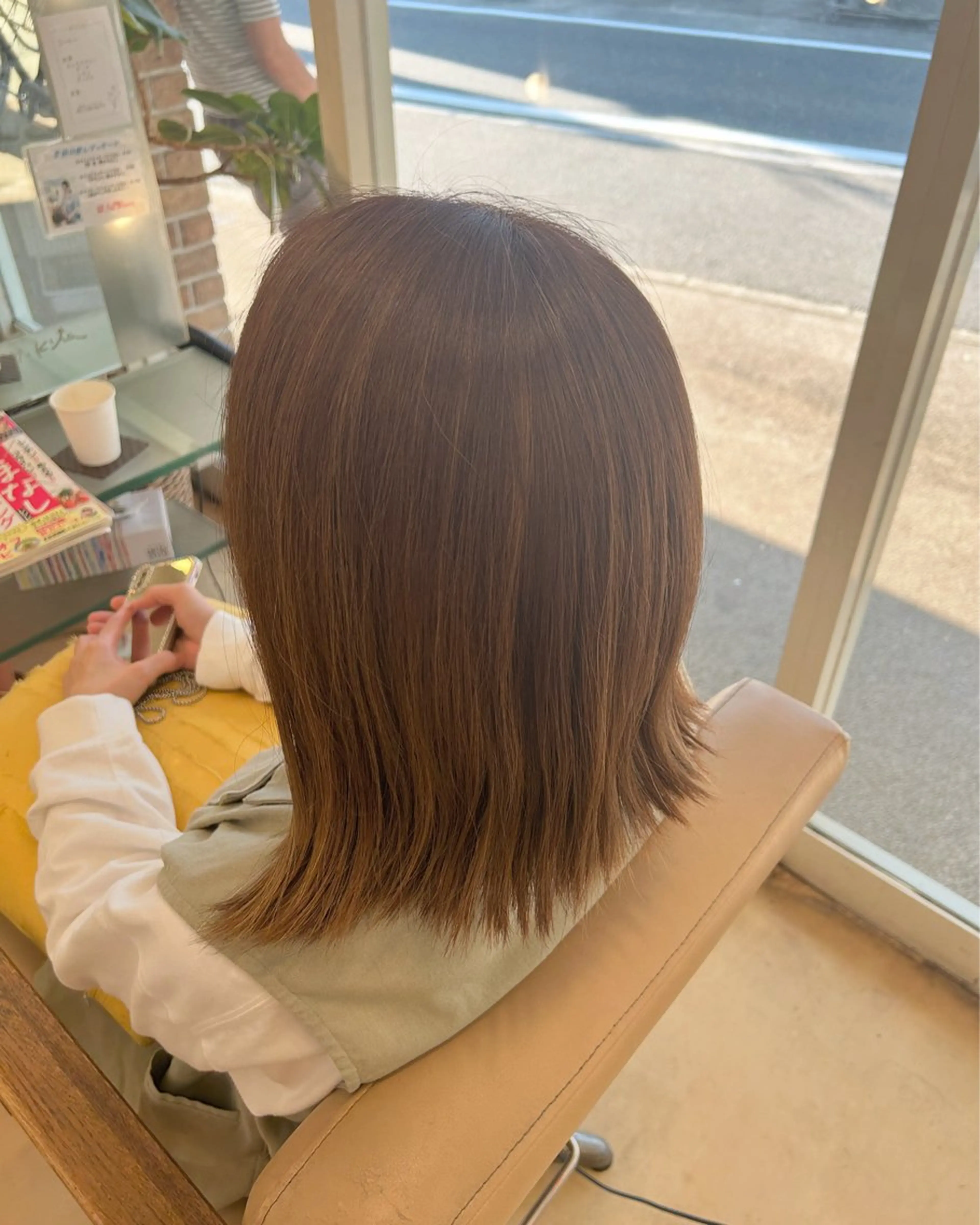 🌿モデル様限定🌿透明感カラー＋カットの写真