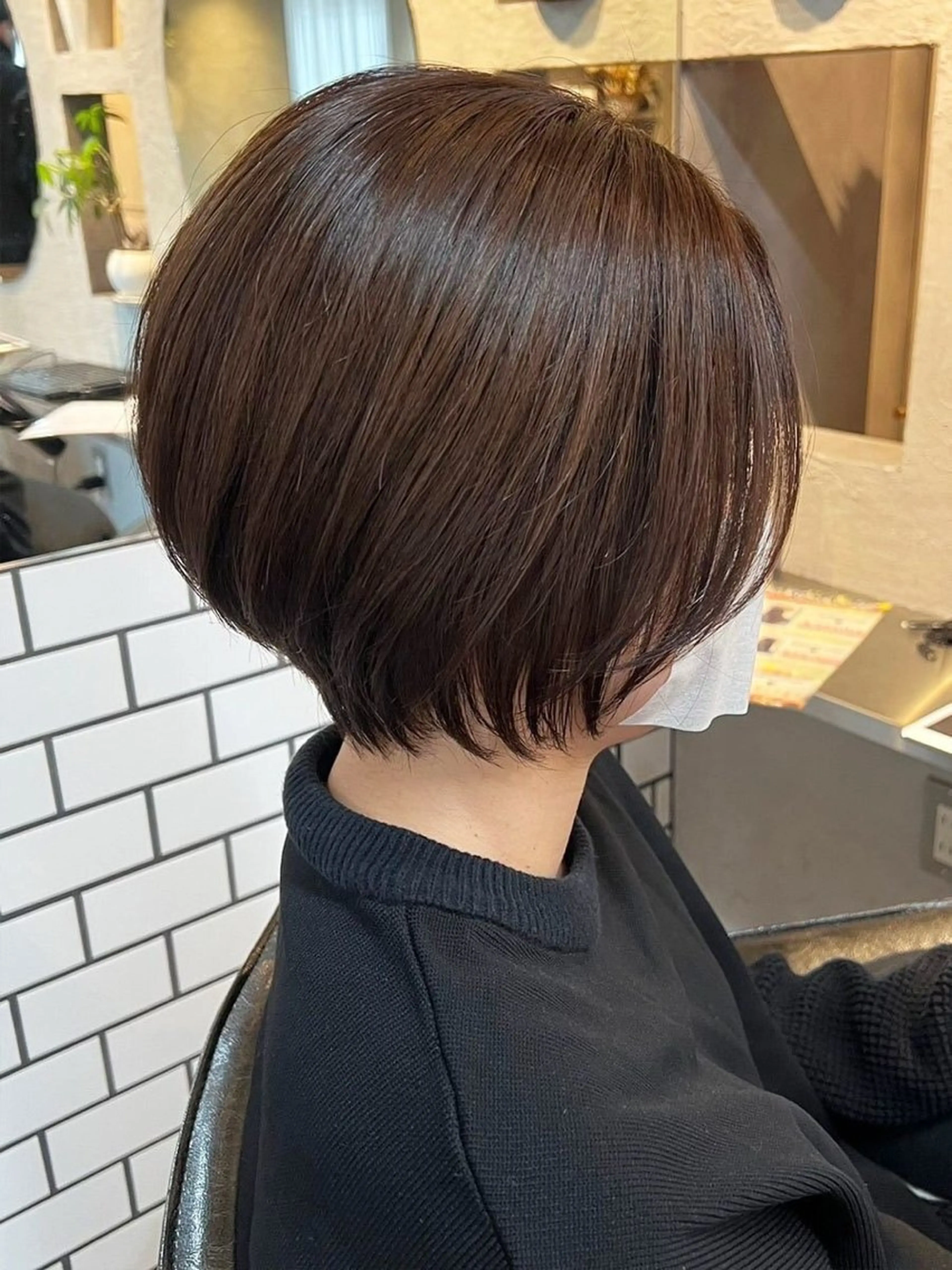 ショート カラー ハイライトカラー ハイライト 髪質改善 ショートヘア カット ヘアカラー 内藤　宏紀 ショート指名No.1のヘアスタイル