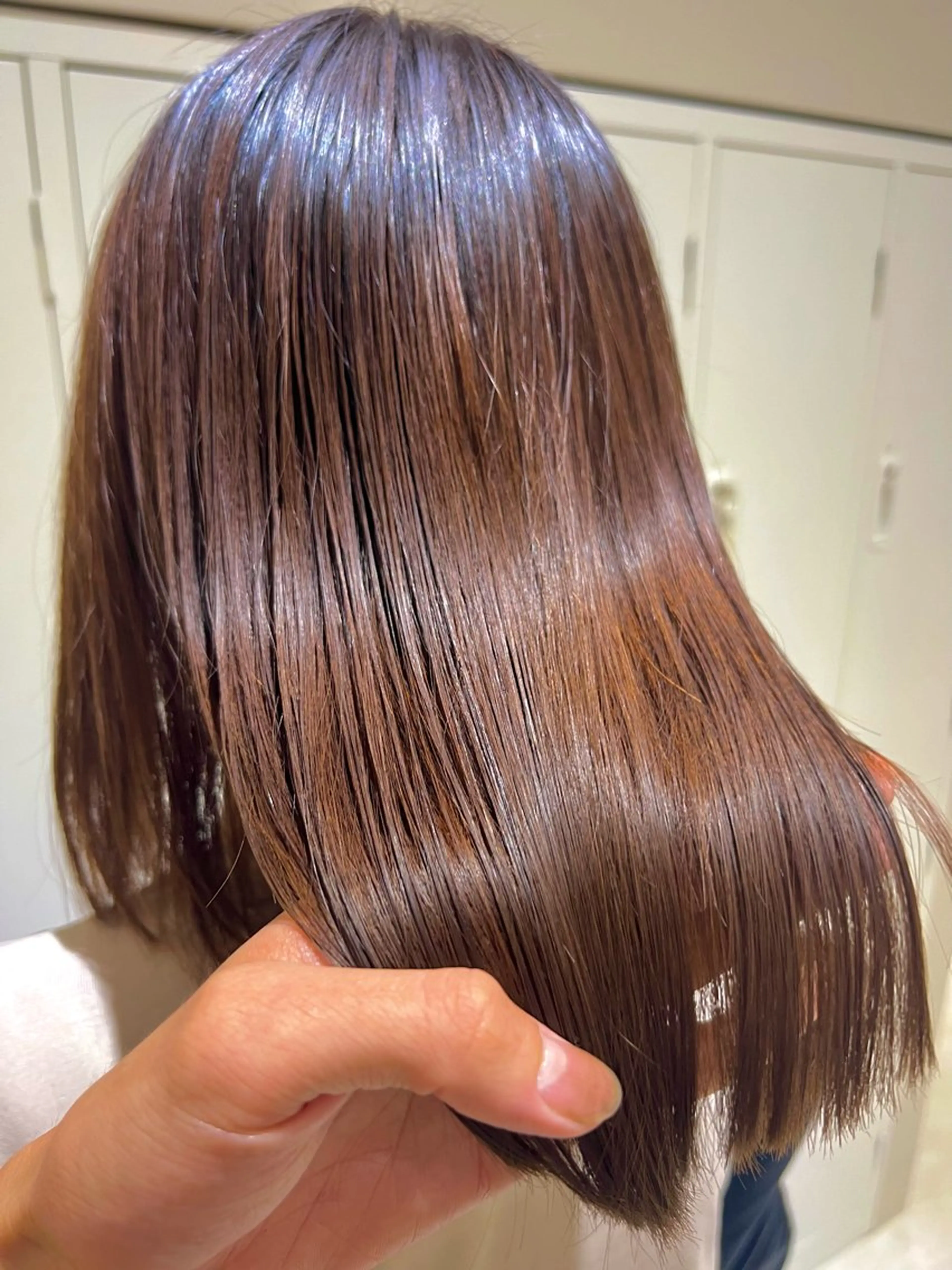 ロング カット 縮毛矯正 櫻井 雄基のヘアスタイル