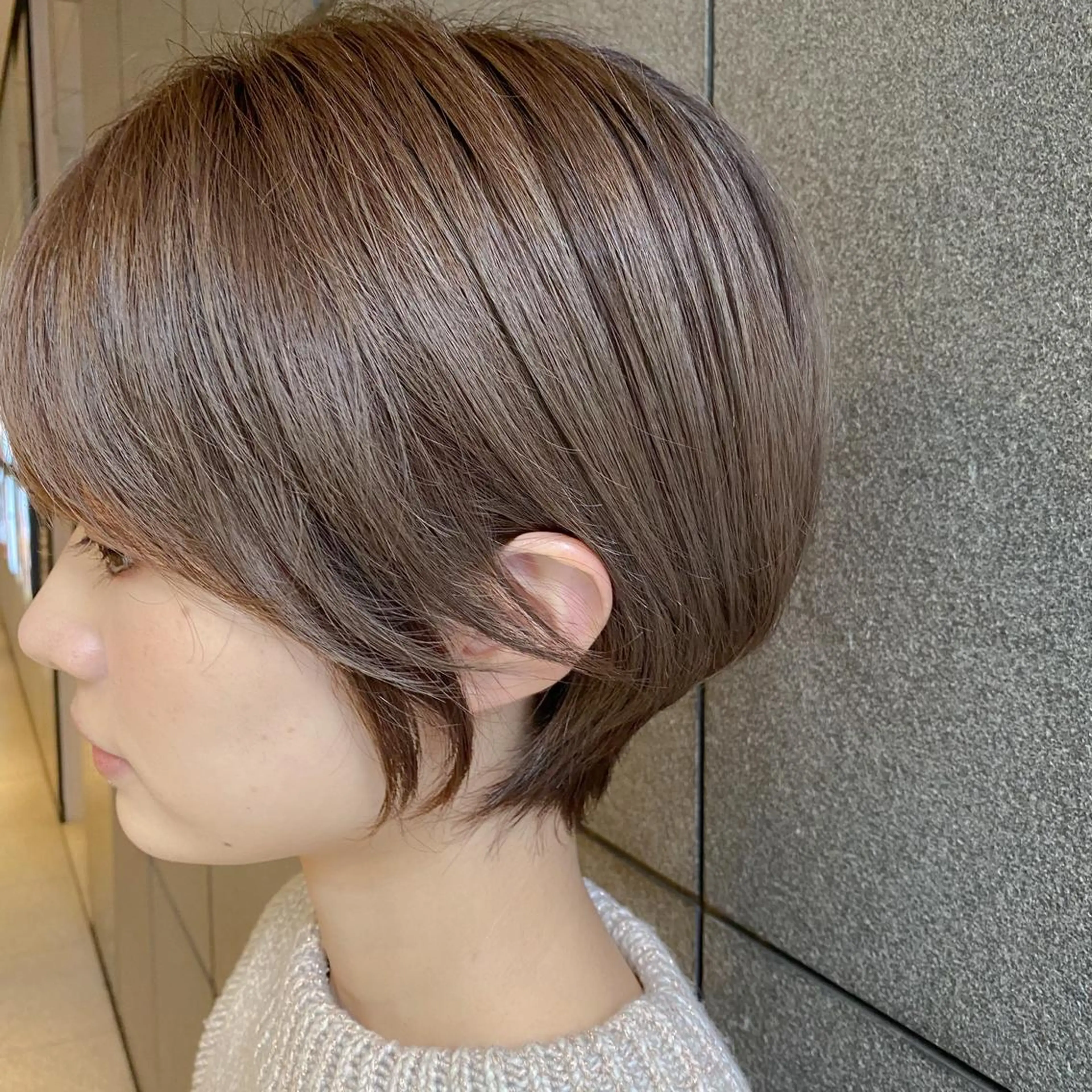 ショート カラー パーマ ヘアアレンジ メンズ キッズ ネイル マツエク・マツパ modek's tokyo所属・ショートボブデザイン ☺︎shunのヘアスタイル