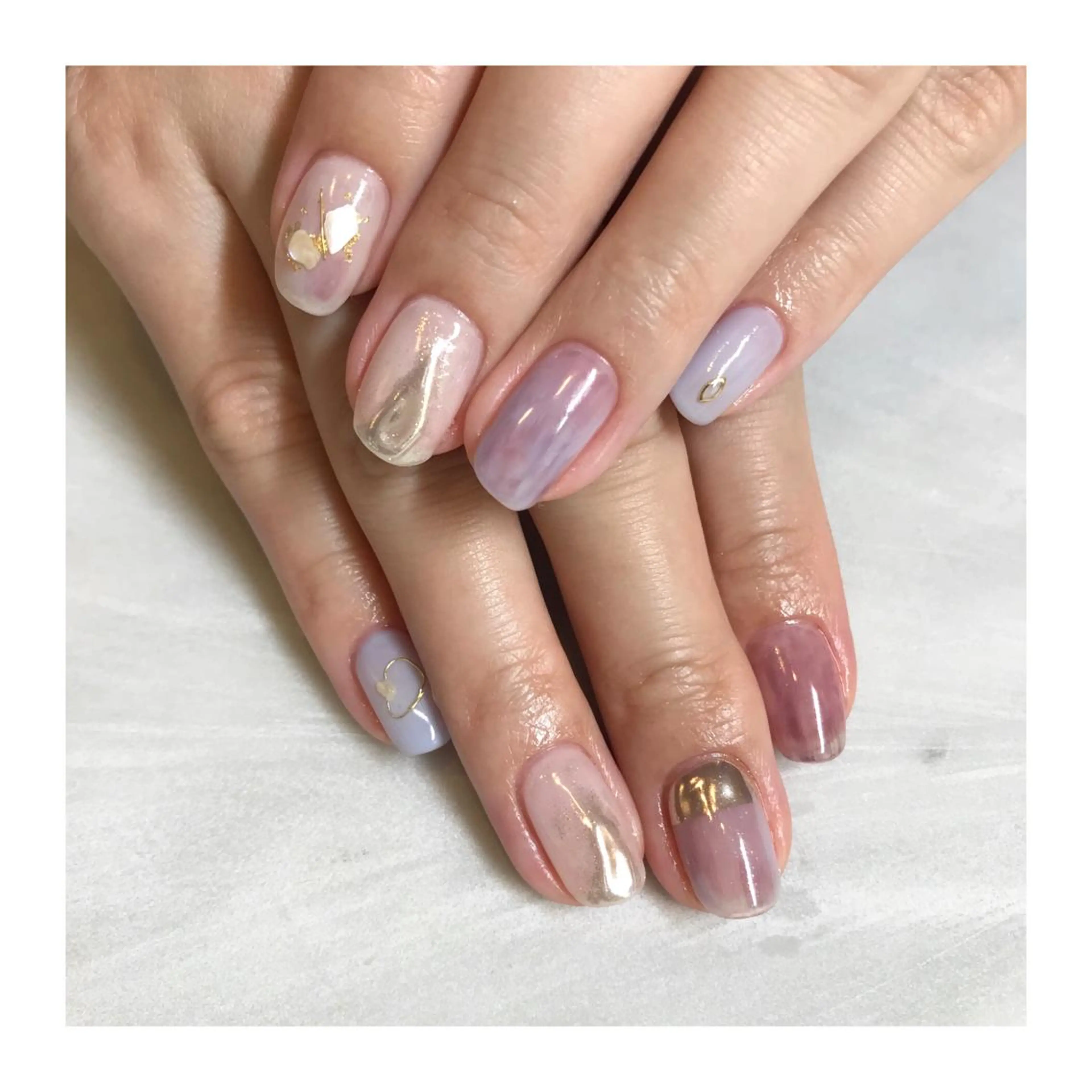 カラー ネイル 関根 未来のネイルデザイン