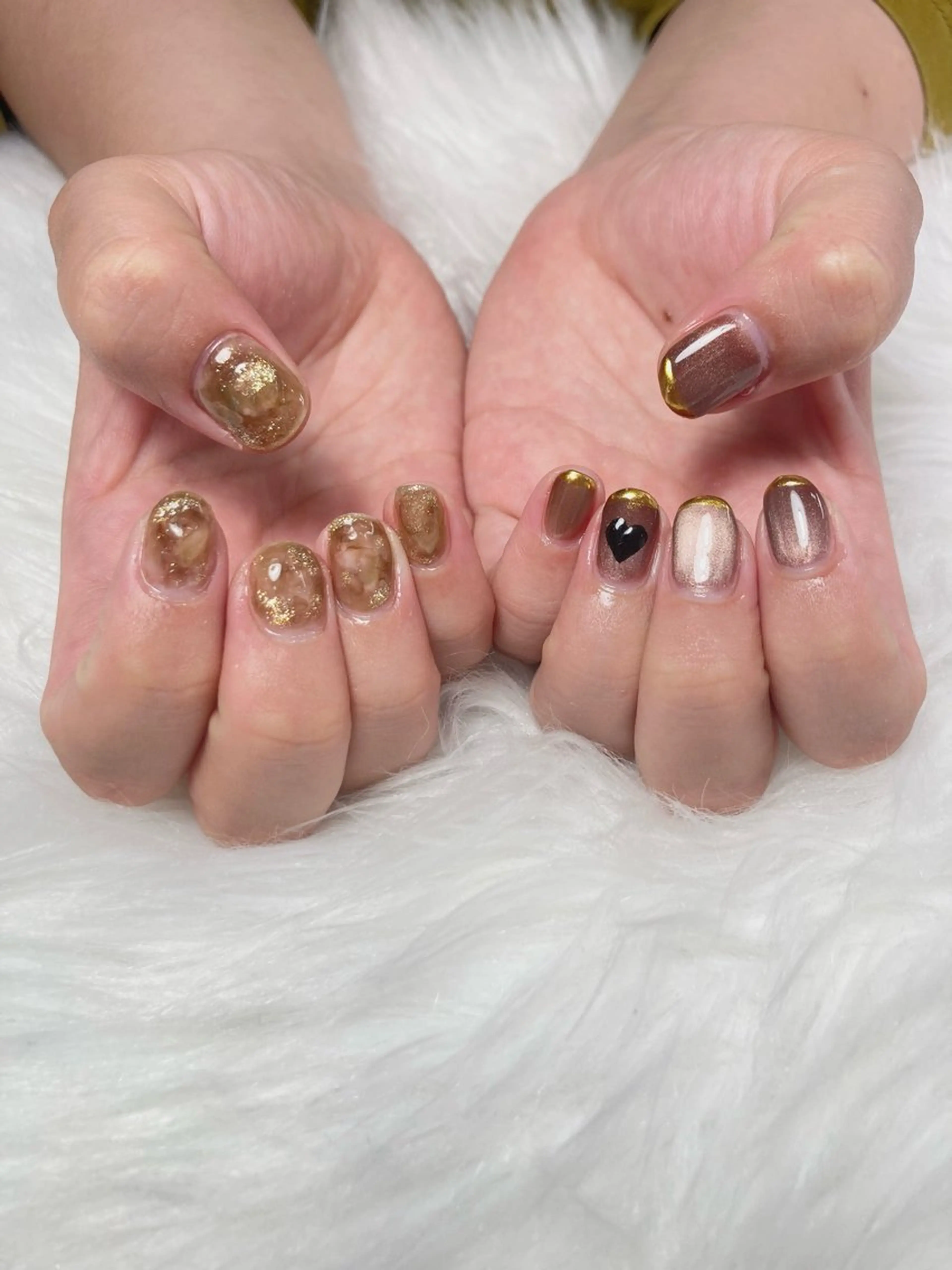ネイル ニュアンスネイル ハンドネイル 🦋Hina🦋 ８月予約受付中✨のネイルデザイン
