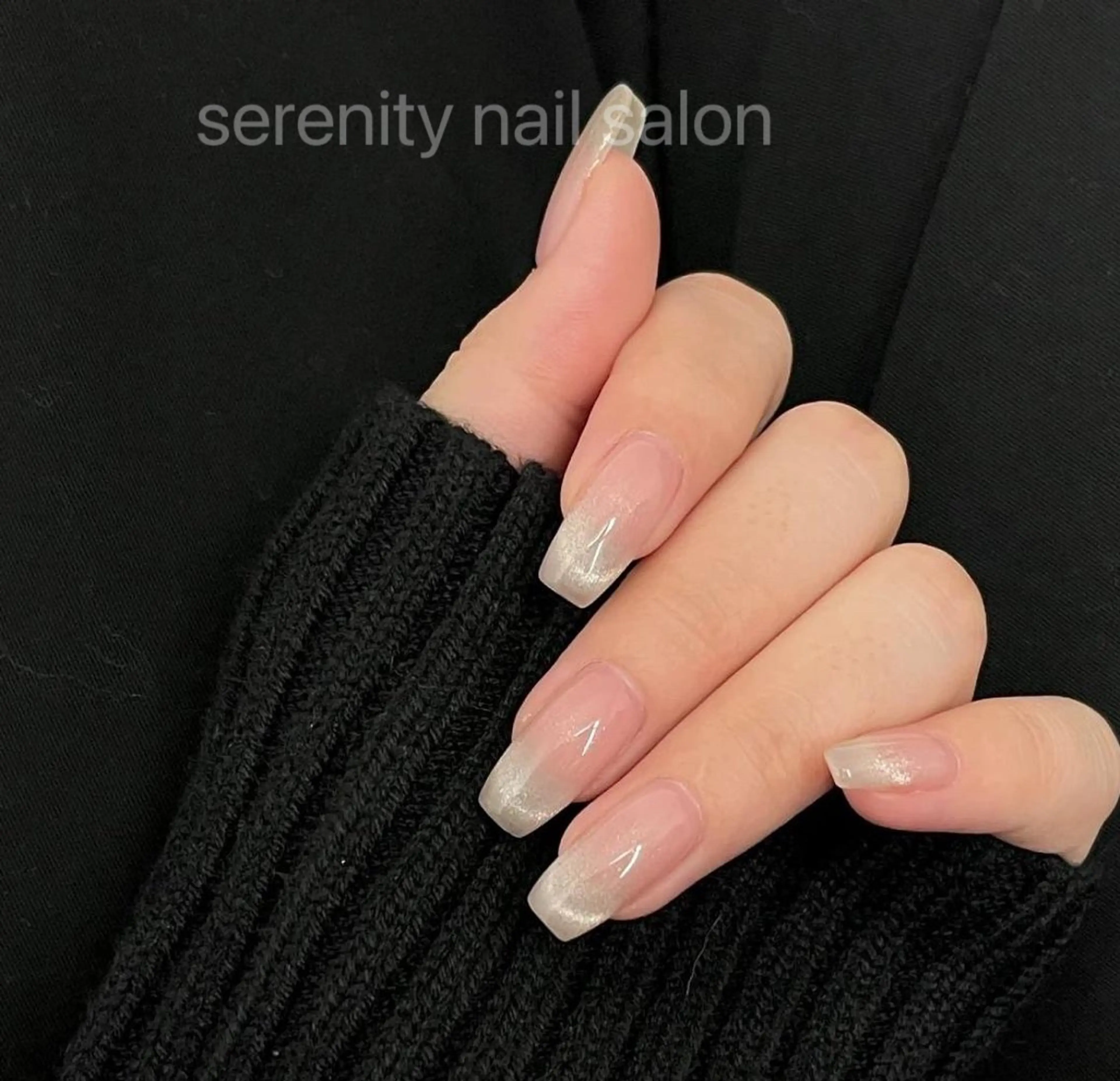 ネイル ハンドネイル ハンドケア ✨Serenity ワンホンネイルのネイルデザイン