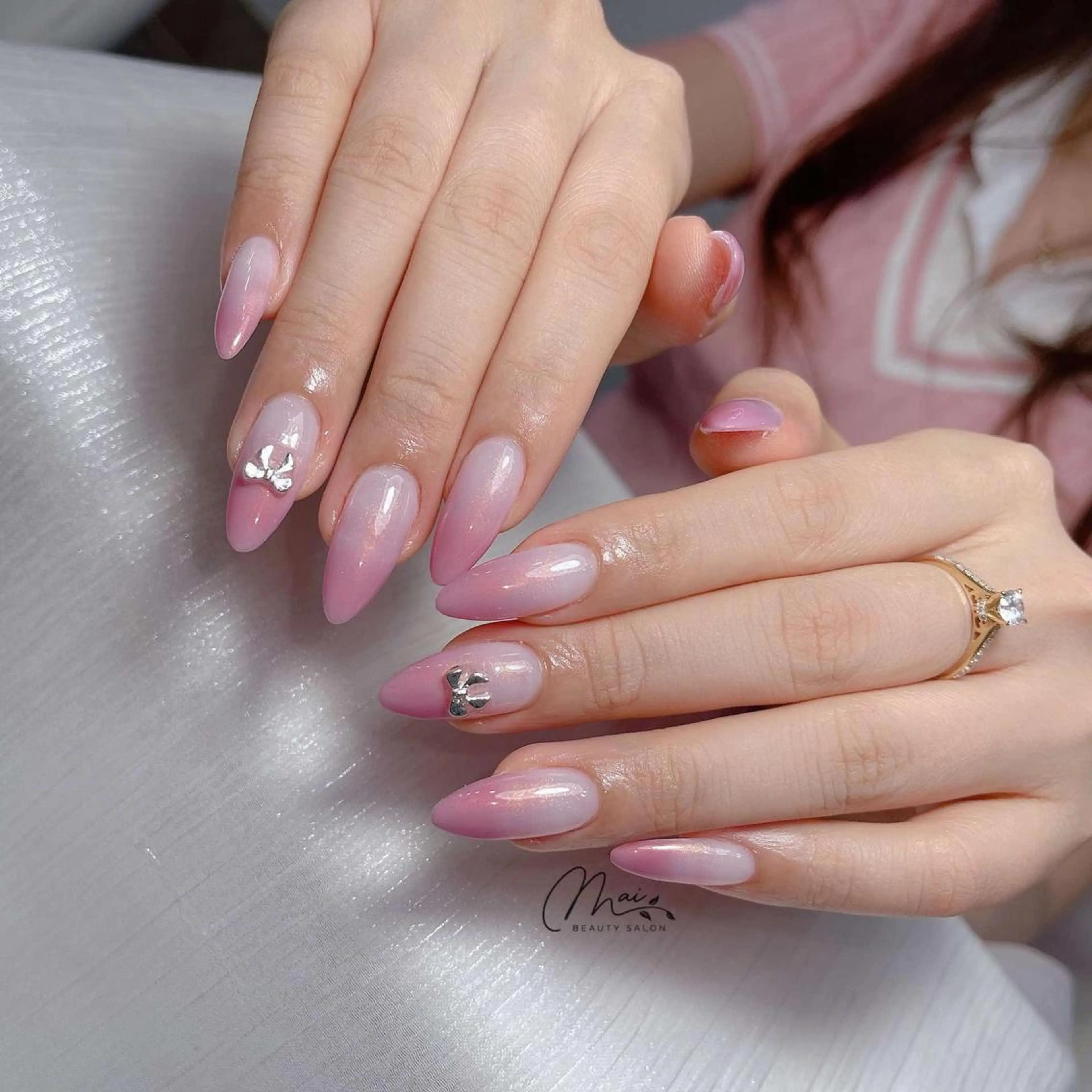 ネイル フットネイル ジェルネイル マグネットネイル パラジェル ワンホンネイル MaiBeauty DanHiのネイルデザイン