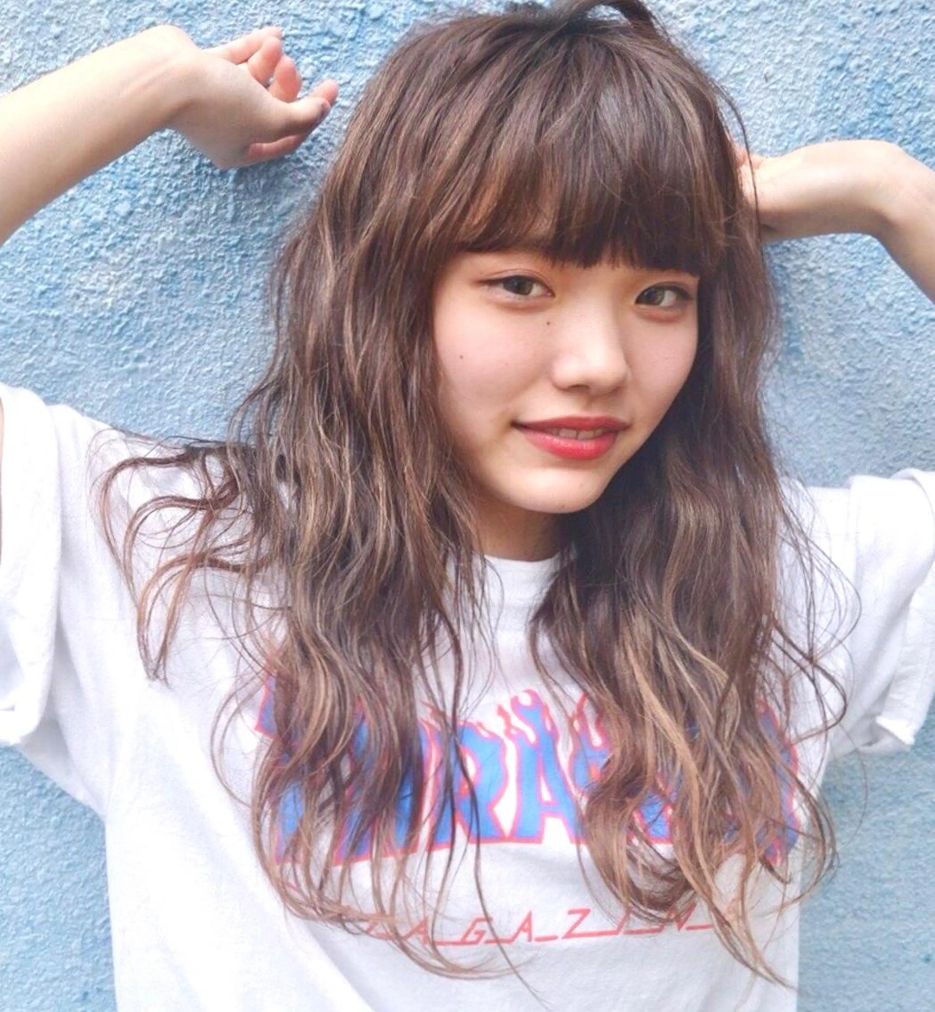 ロング カラー ✨韓国風カット/艶髪 カラー✨yumeのヘアスタイル