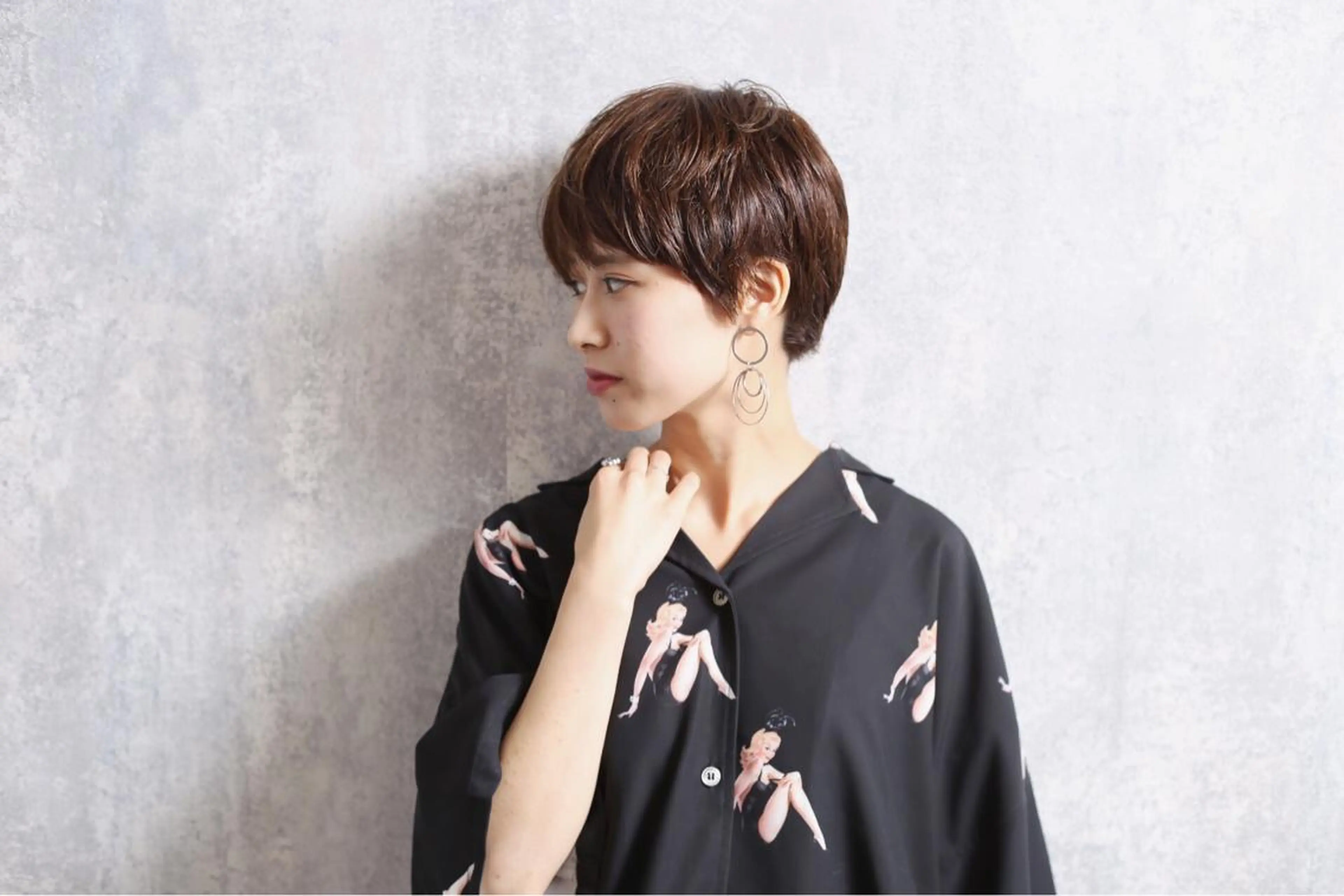 ショート カラー ベリーショート ショートヘア カット vato マンツーマンサロンのヘアスタイル