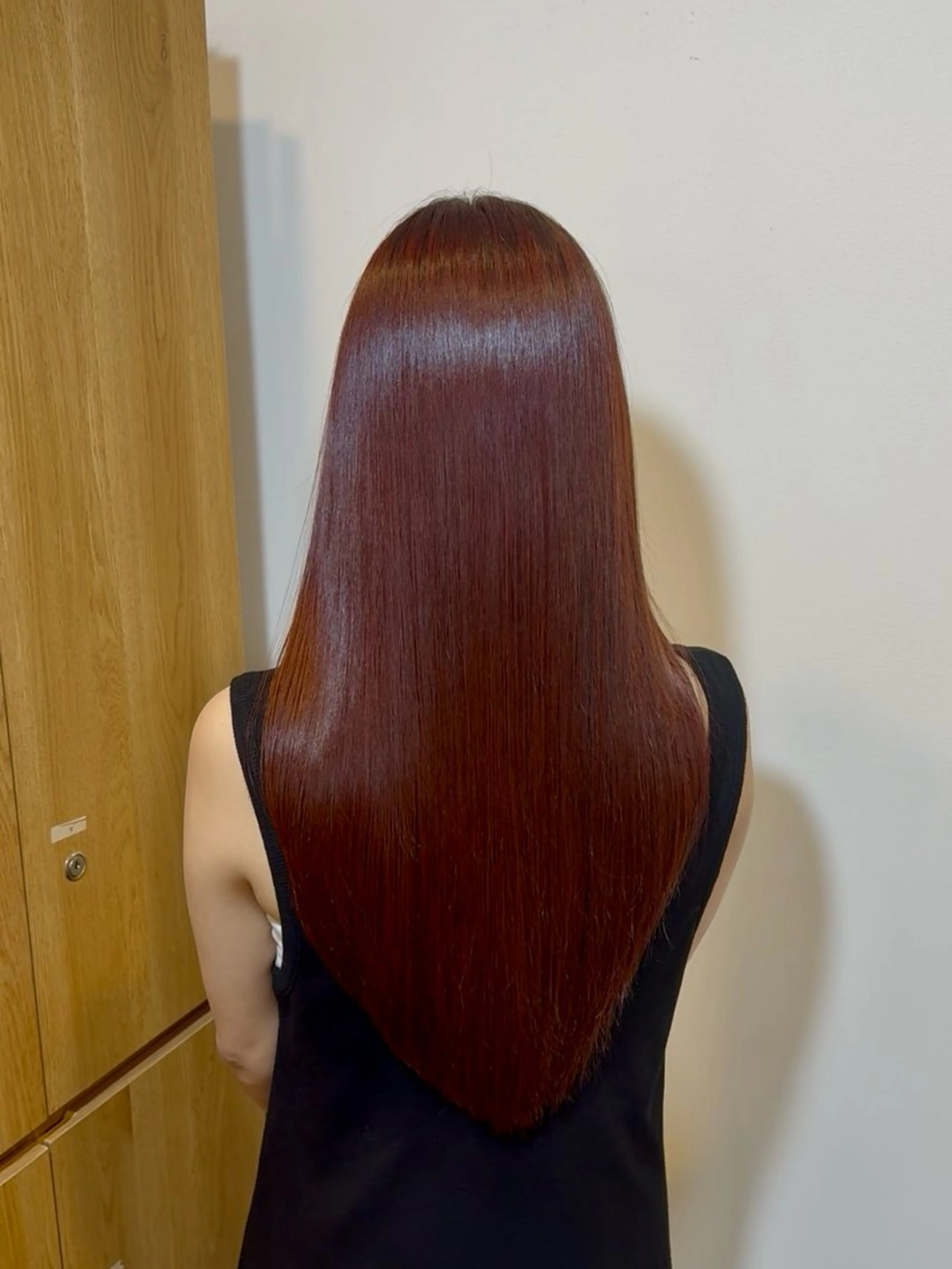 ロング カラー ヘアカラー トリートメント 茶屋町/ワンカラー RAN　モデル募集中のヘアスタイル