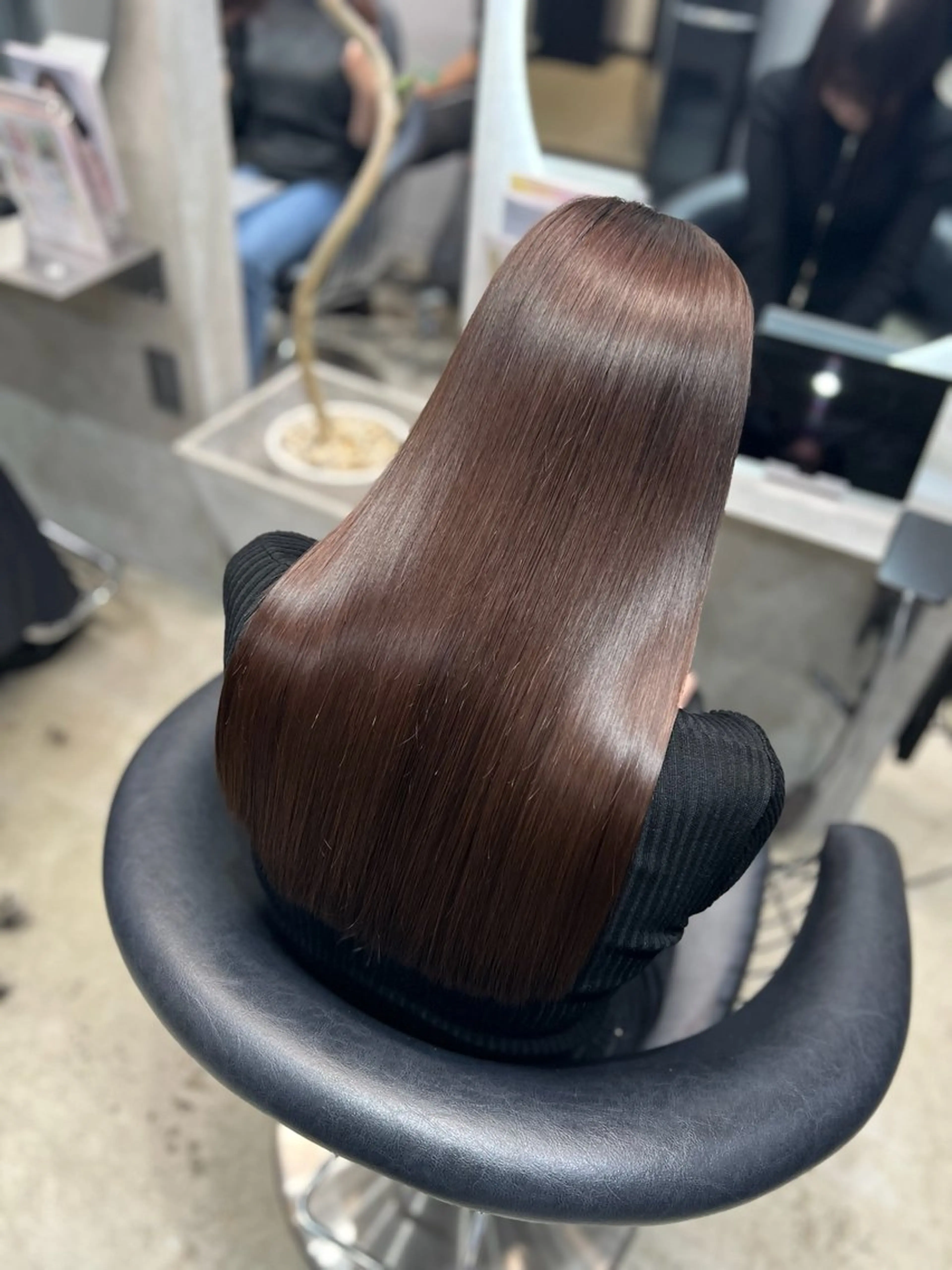 ロング カラー カット ヘアカラー トリートメント etora 渋谷所属・ワンホンヘア🇨🇳 髪質改善/itaruのヘアスタイル