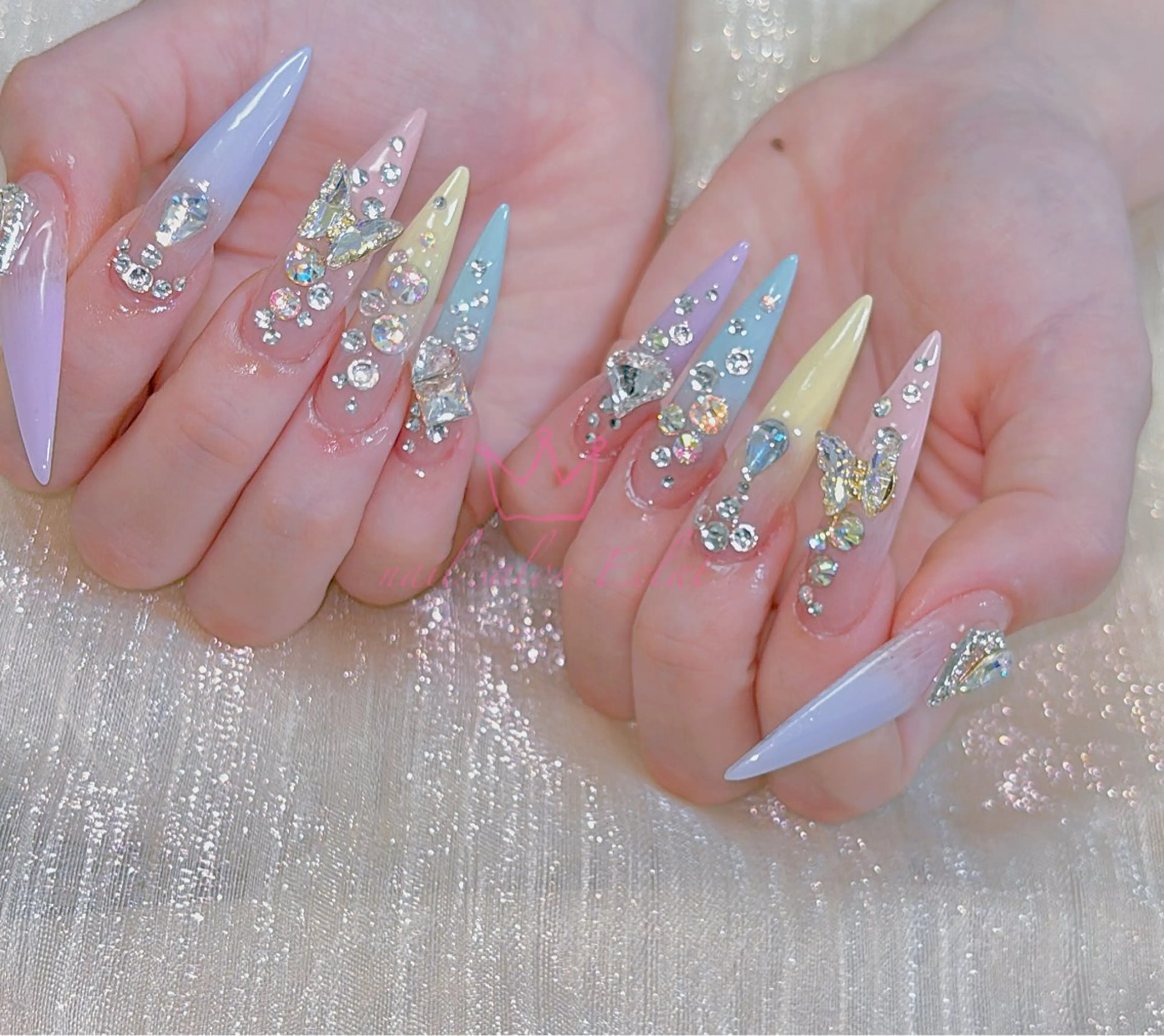 ネイル ハンドネイル ネイルサロンエクラ 🫧Shizukaのネイルデザイン
