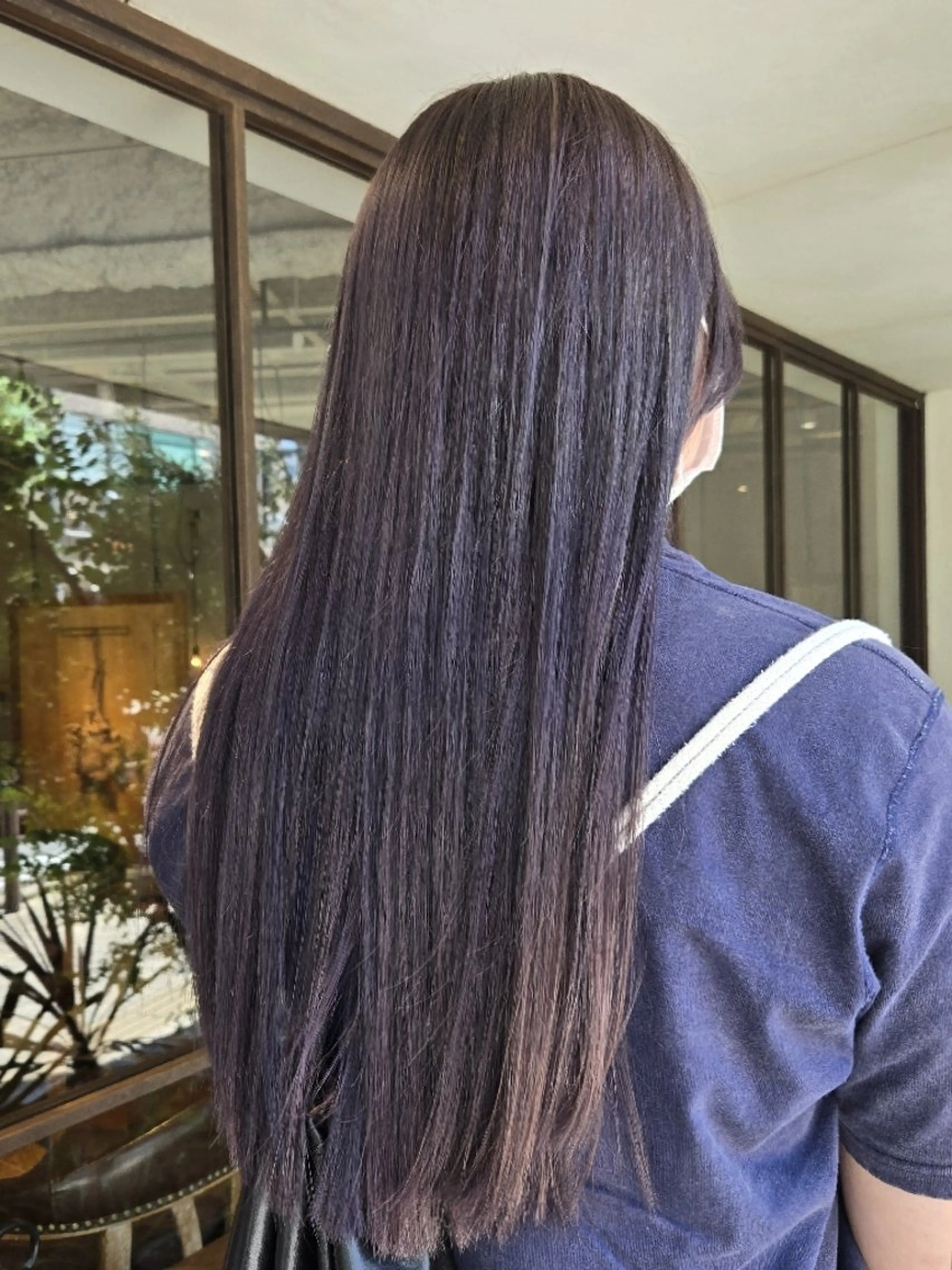 ロング カラー ヘアカラー 韓国好き🇰🇷 美容師MIKUのヘアスタイル
