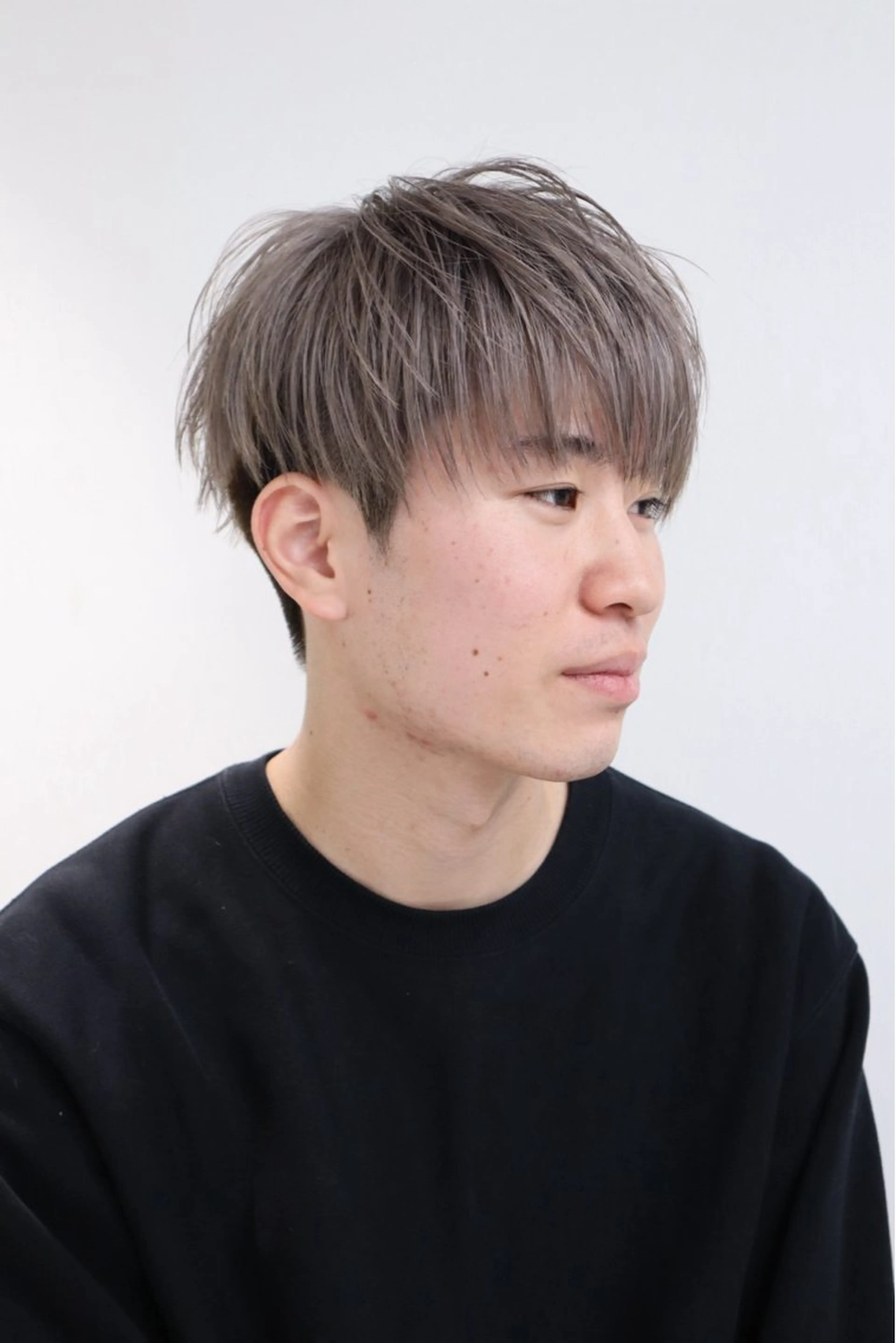 ショート カラー メンズ カット ヘアカラー トリートメント ヘアセット メンズ特化   西野 晴紀のヘアスタイル