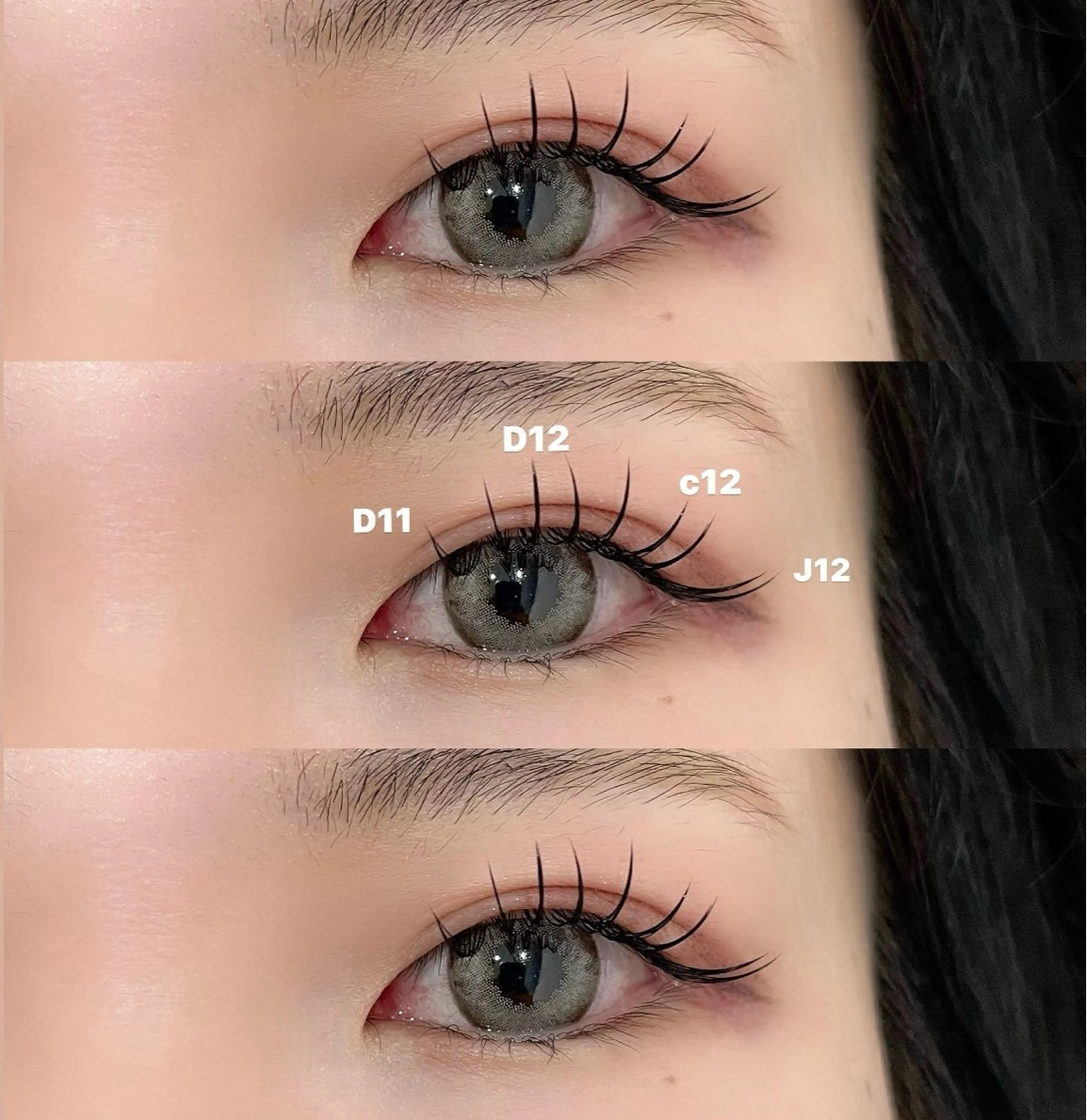 マツエク・マツパ MAQUM𖤐 Satsumiのマツエク・マツパデザイン