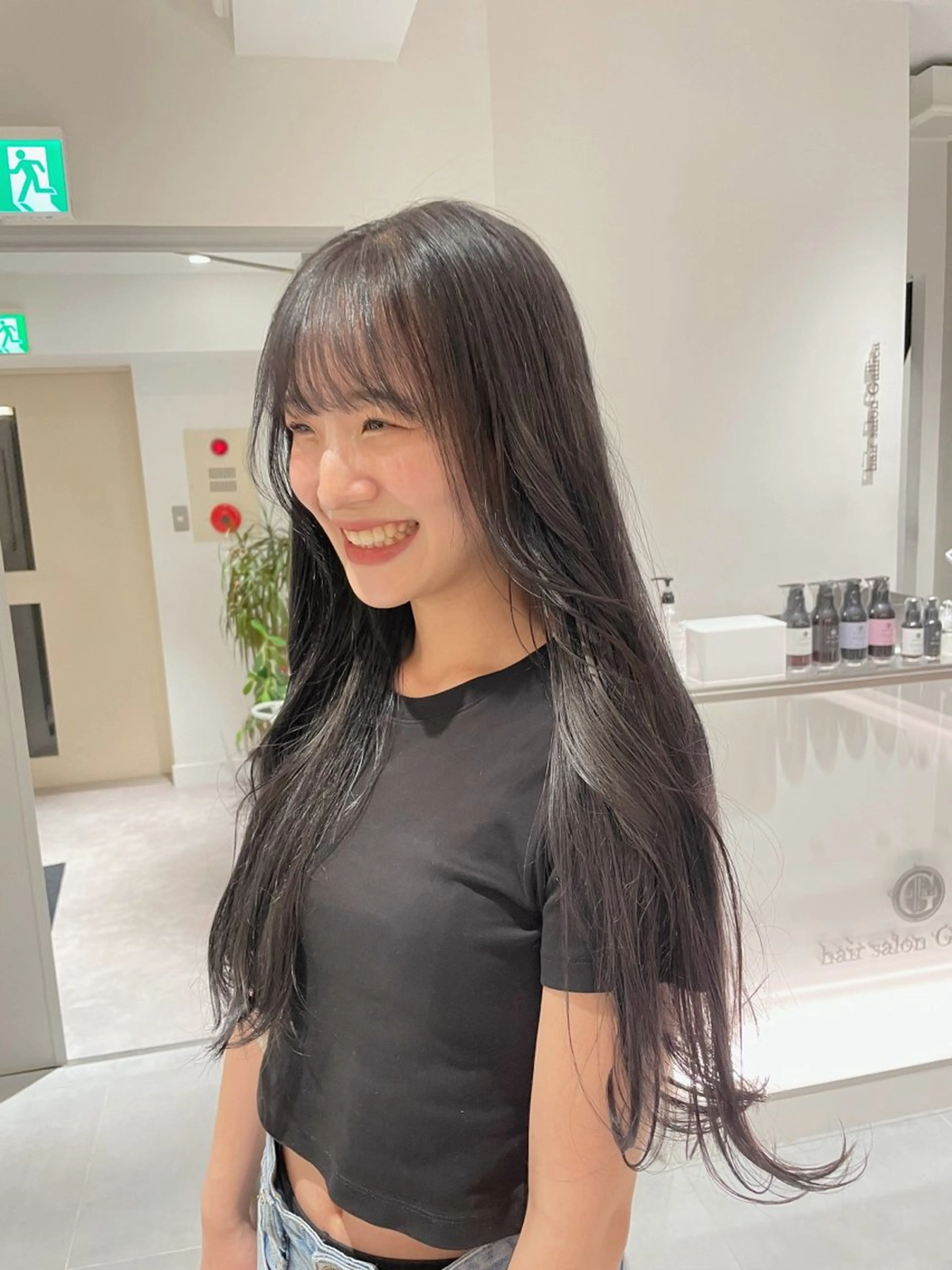 ロング カラー 🪞韓国透けhair 🪞honokaのヘアスタイル