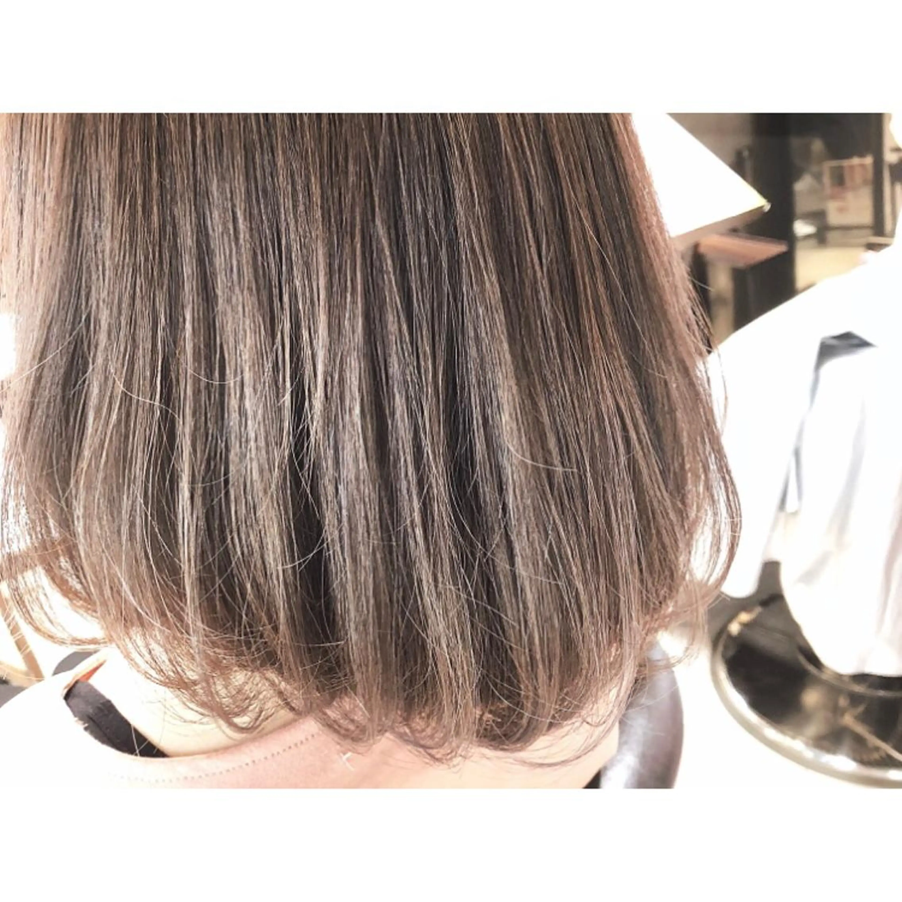 ミディアム カラー バレイヤージュ レイヤーカット Blue所属・透明感カラー 🫰🏻💗 高橋舞のその他イメージ