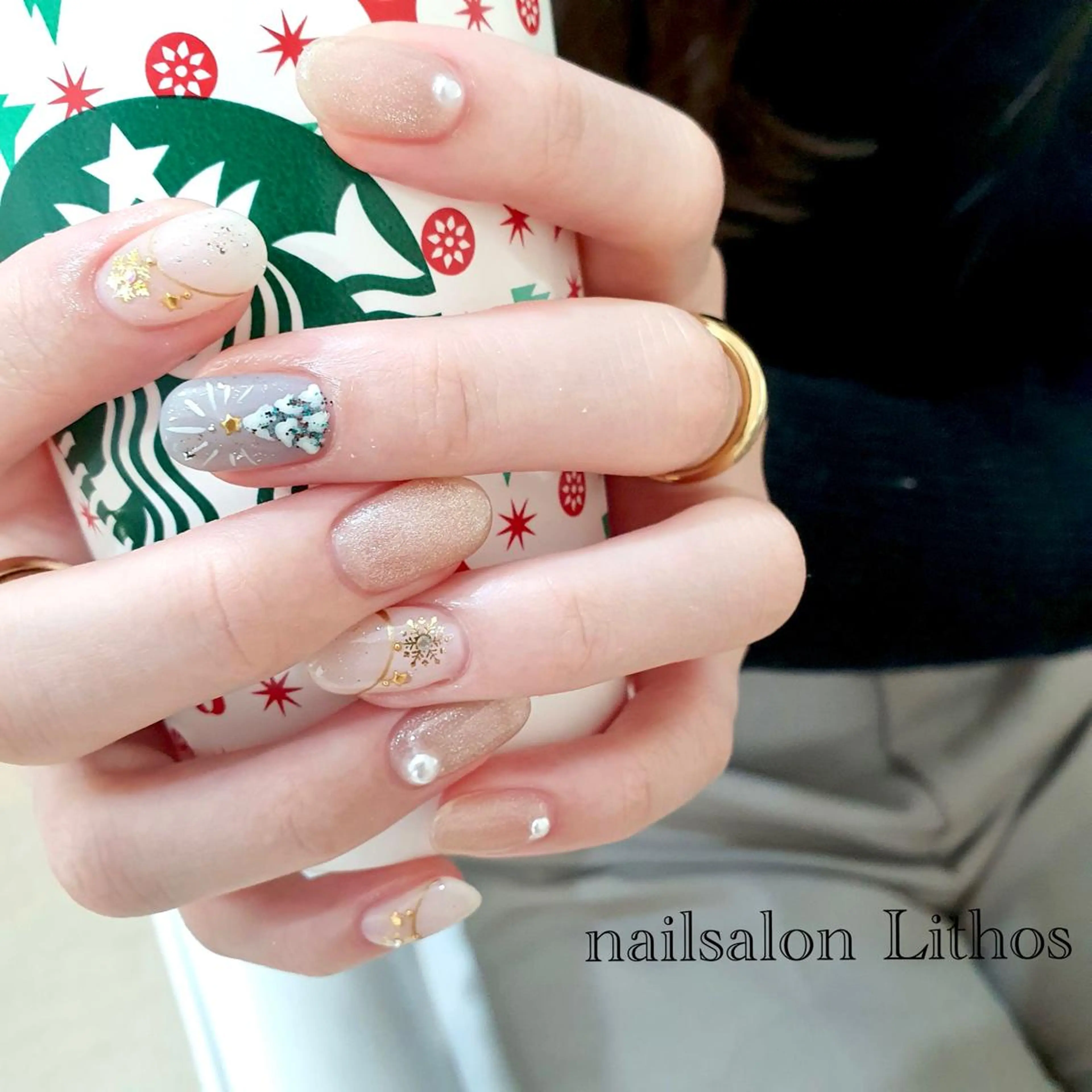 ネイル ハンドネイル nailsalon Lithos所属・nailsalon Recontreのネイルデザイン