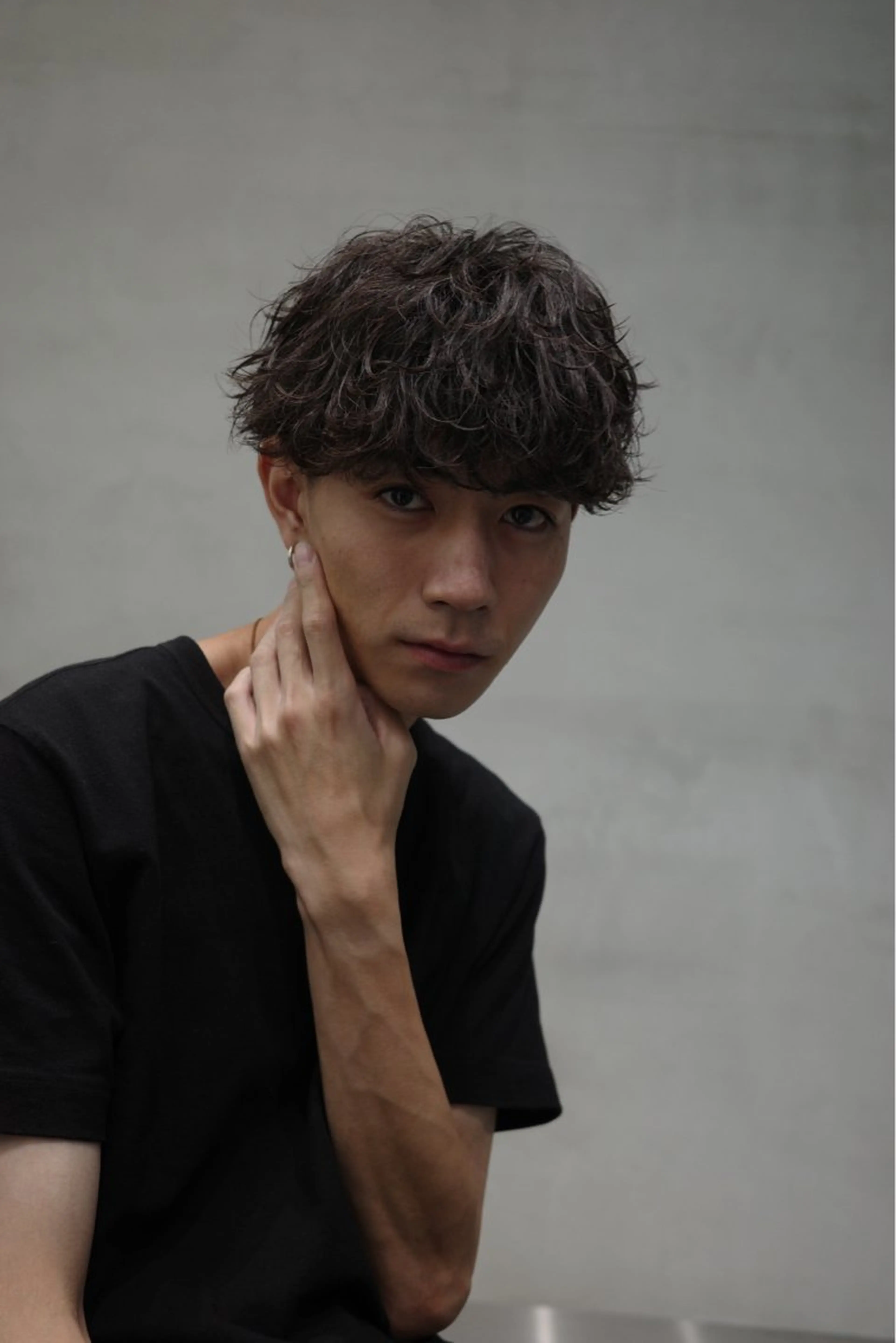 パーマ メンズ カット パーマ トリートメント 当日予約⭕️ fifth渋谷太田のヘアスタイル