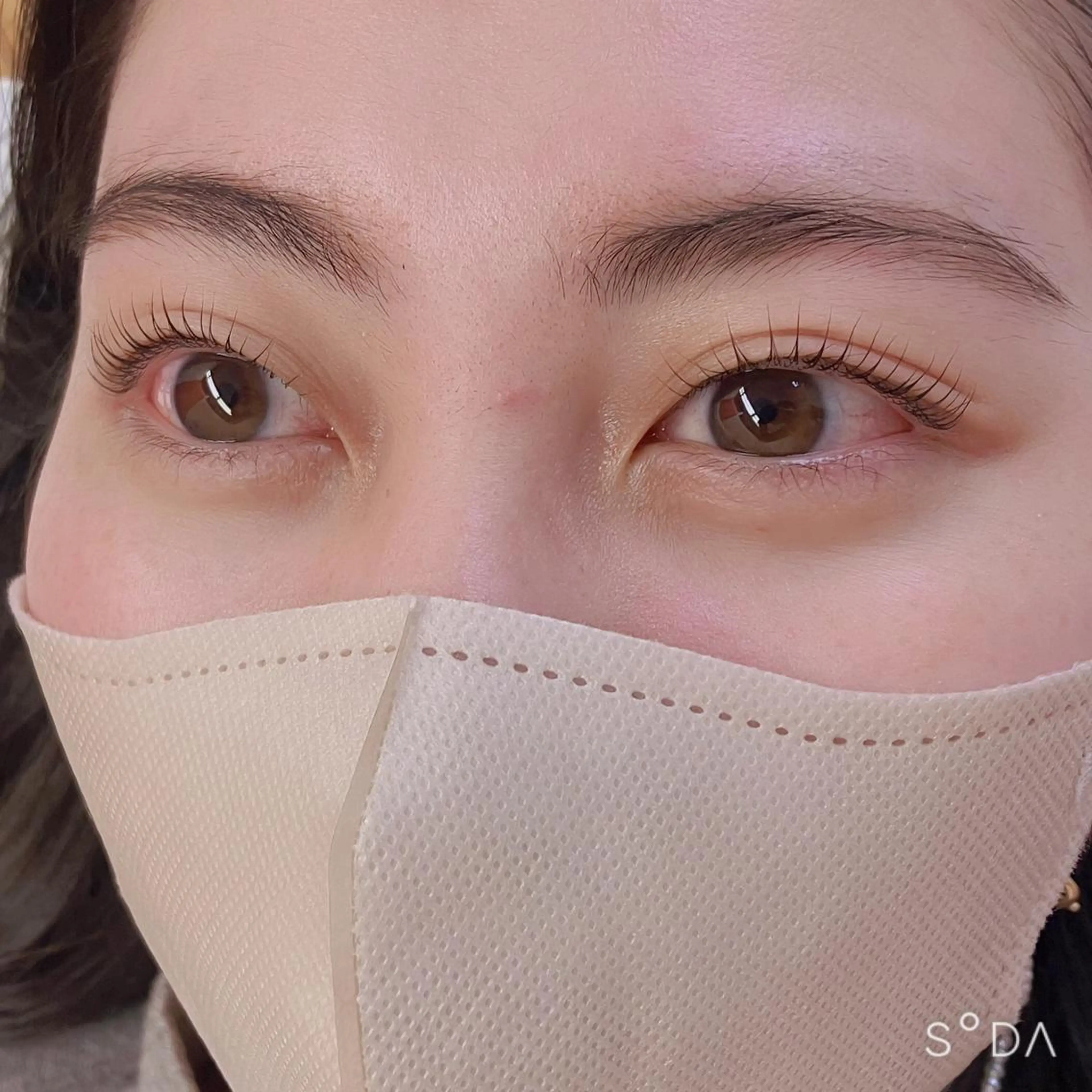 マツエク・マツパ 束感まつ毛 マツパ フジ ワラの眉毛・アイブロウイメージ