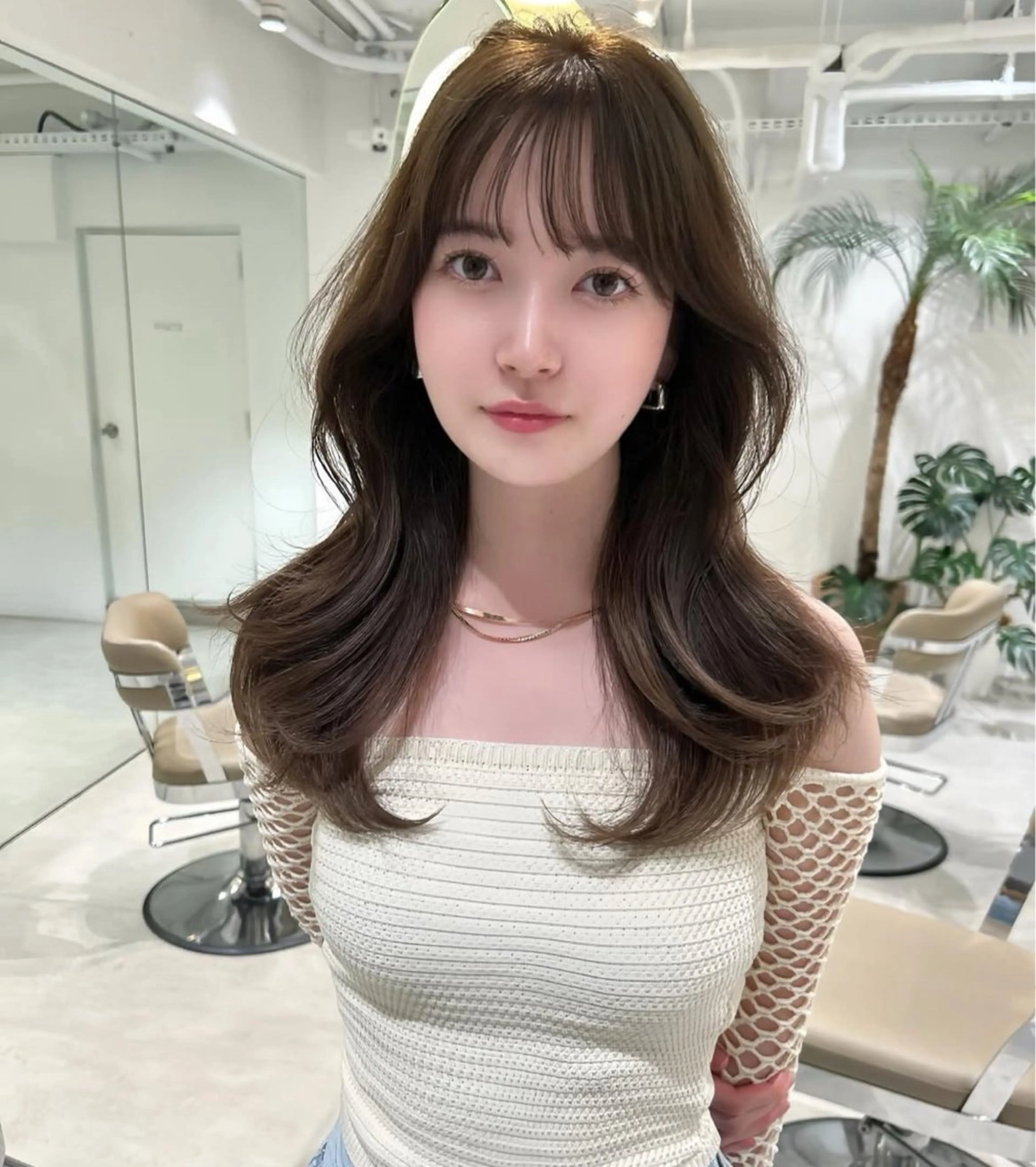 ロング カラー カット ヘアカラー トリートメント 色っぽヘア🫧 REI🫧のヘアスタイル
