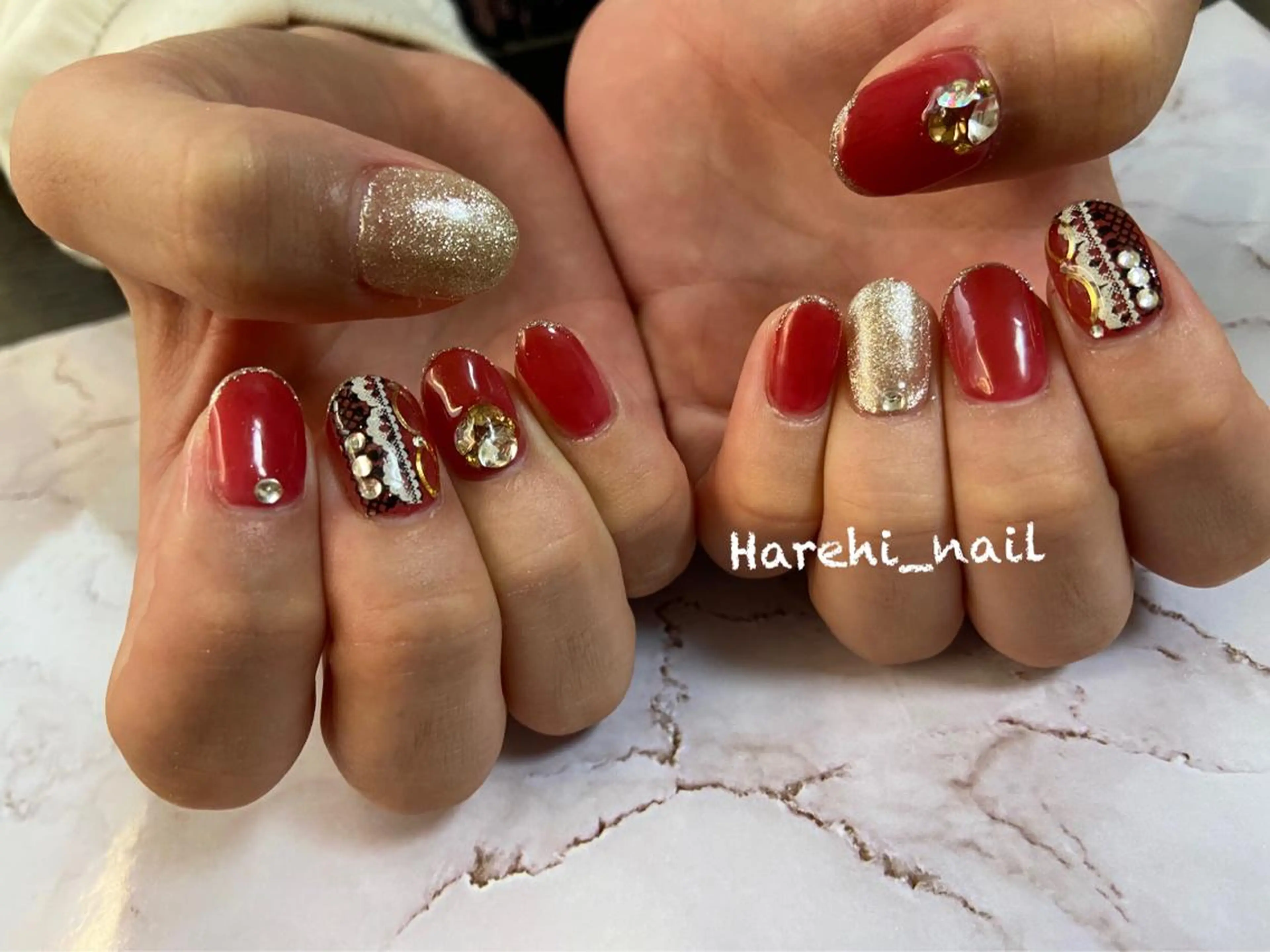 ネイル ハンドネイル Harehi_ nailのネイルデザイン