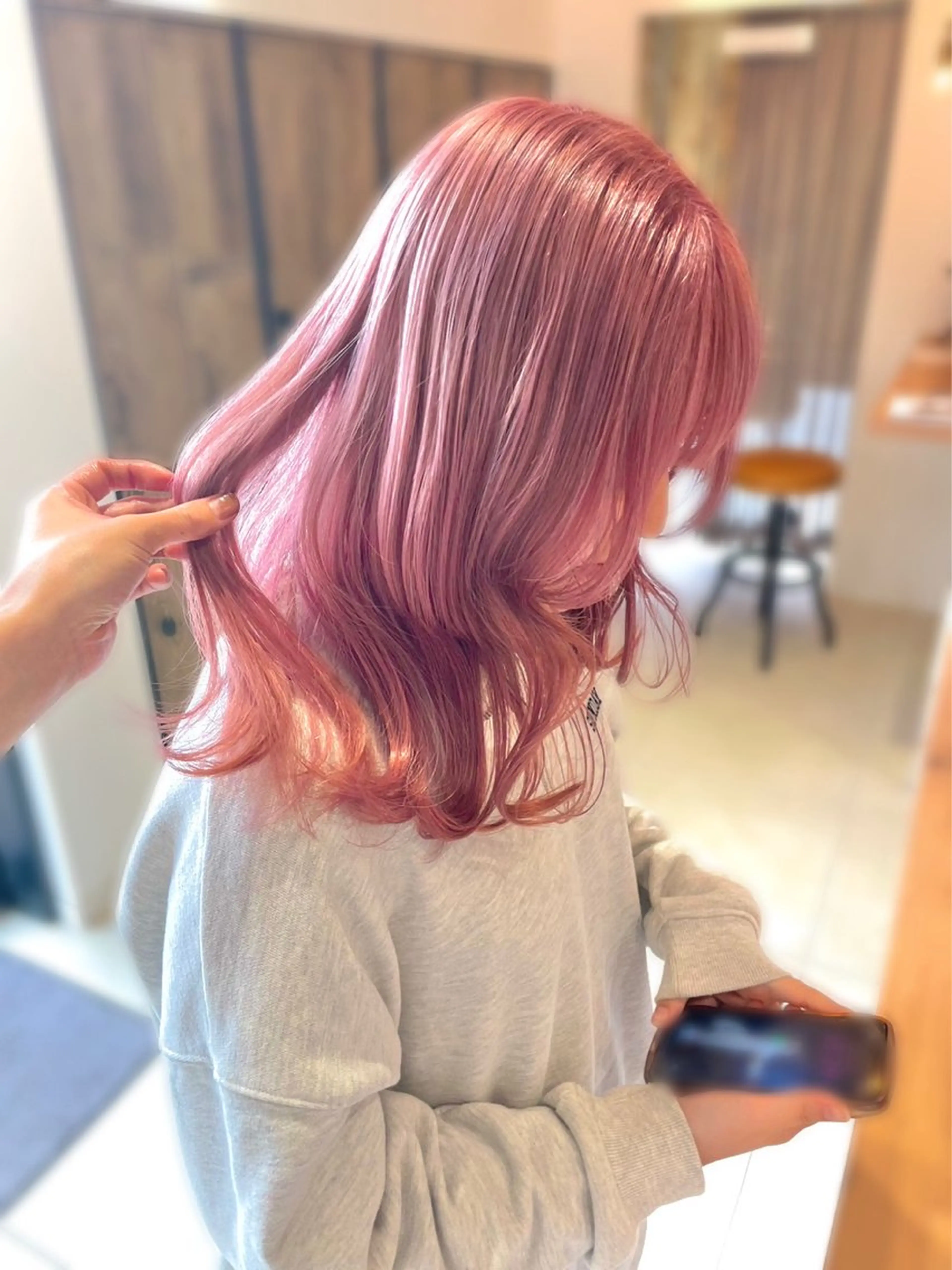 カラー 🎀カット・カラーモ デル募集中✧めい🎀のヘアスタイル