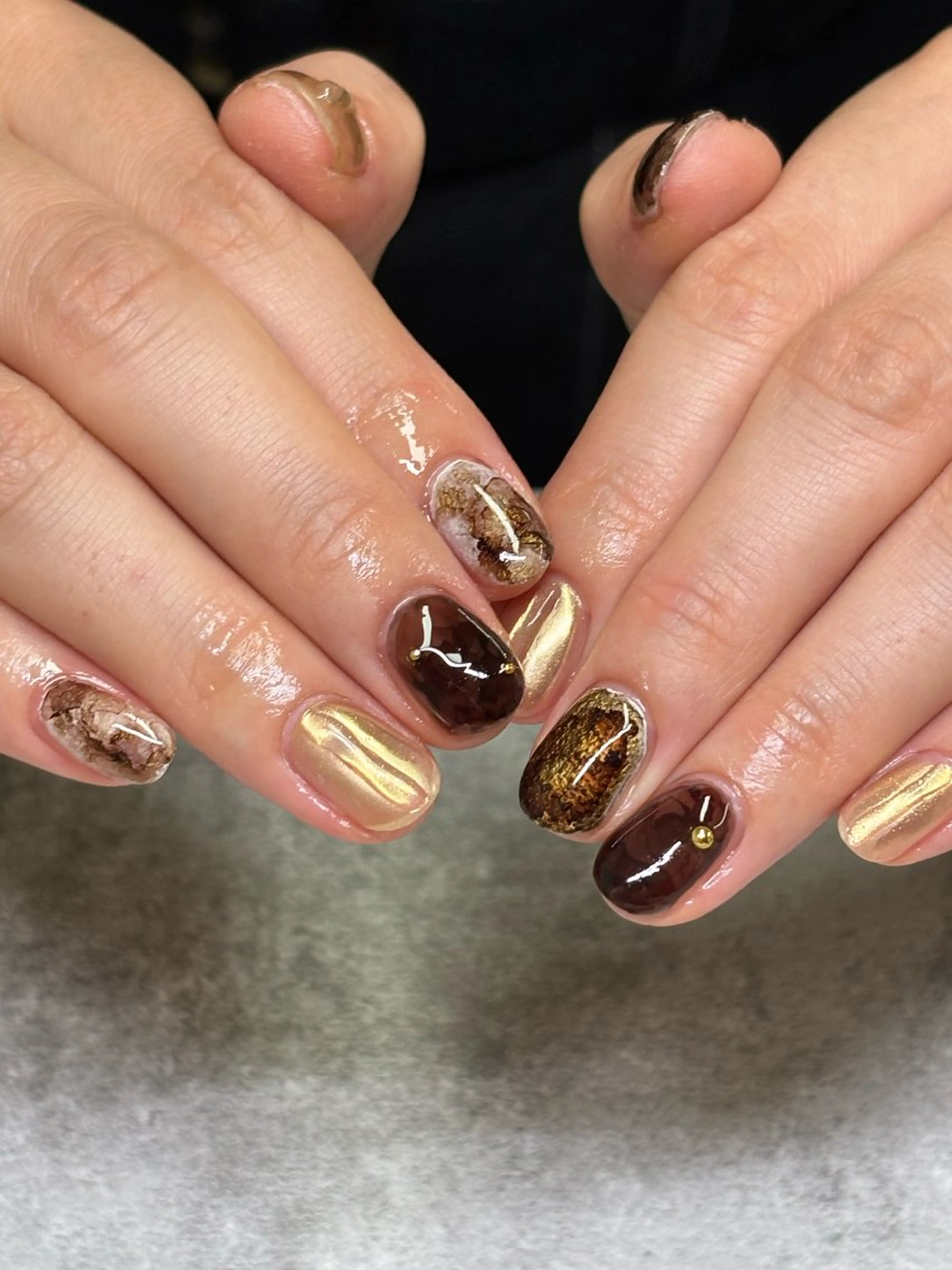 ネイル GLADnail新宿 arisaのネイルデザイン