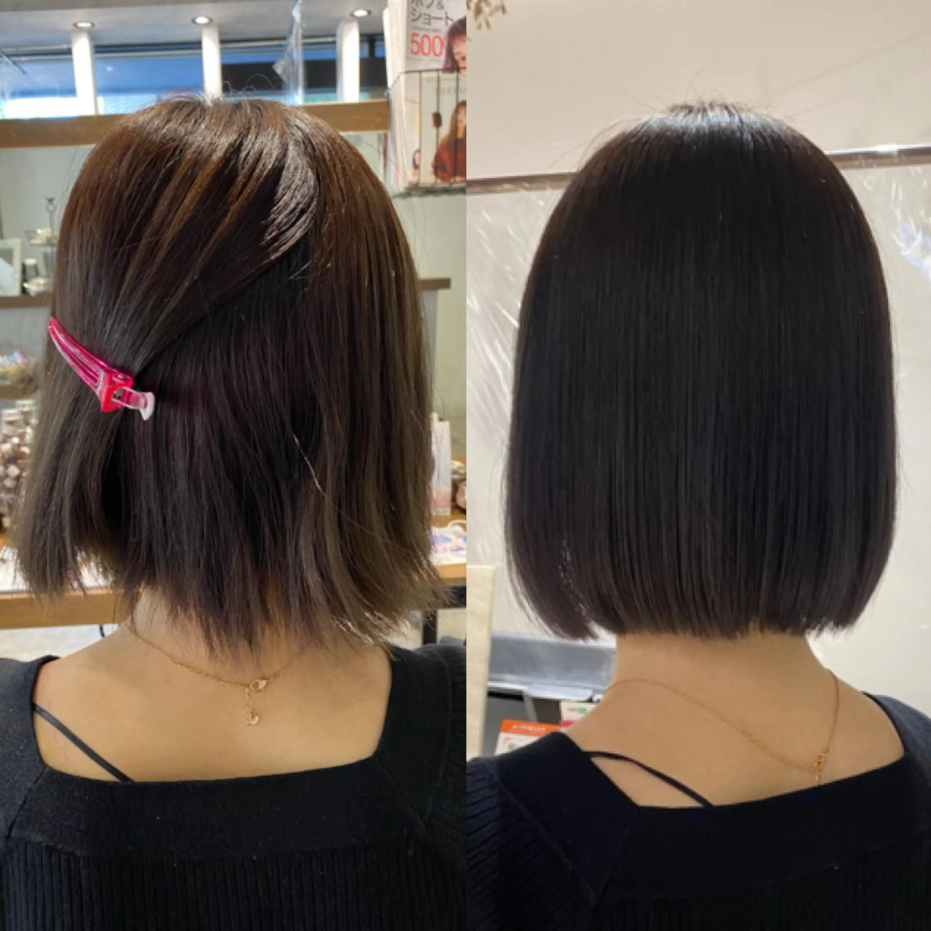 ショート カット ヘアカラー 縮毛矯正 トリートメント Beleza Era所属・韓国レイヤー/ 縮毛矯正🎀minaのヘアスタイル