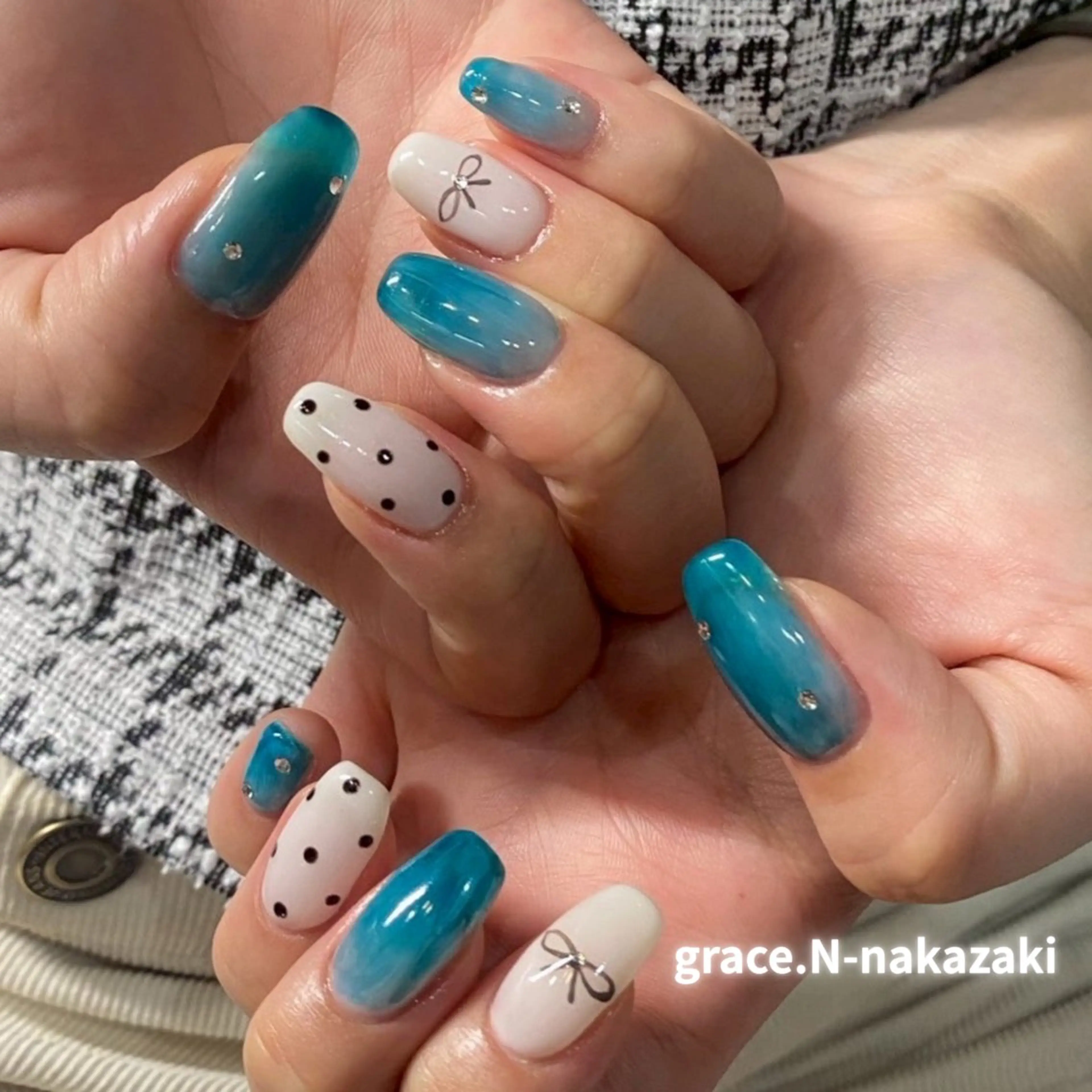 ネイル ハンドネイル grace .N-nakazaki所属・grace,N raikaのネイルデザイン