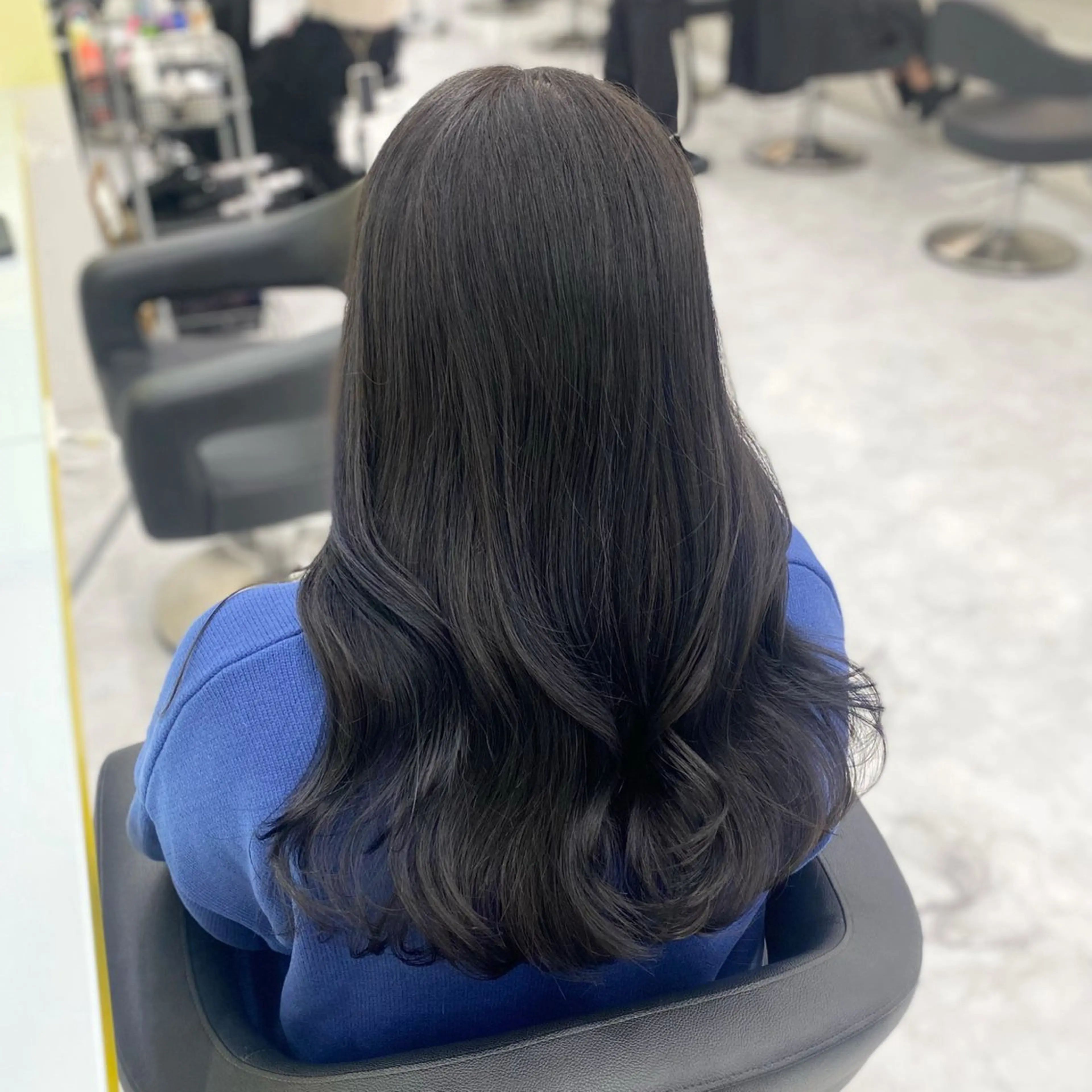 セミロング カラー パーマ ヘアアレンジ メンズ キッズ グレージュ ヘアカラー Lumo所属・💖横浜ブリーチなし 💖MIHOのヘアスタイル