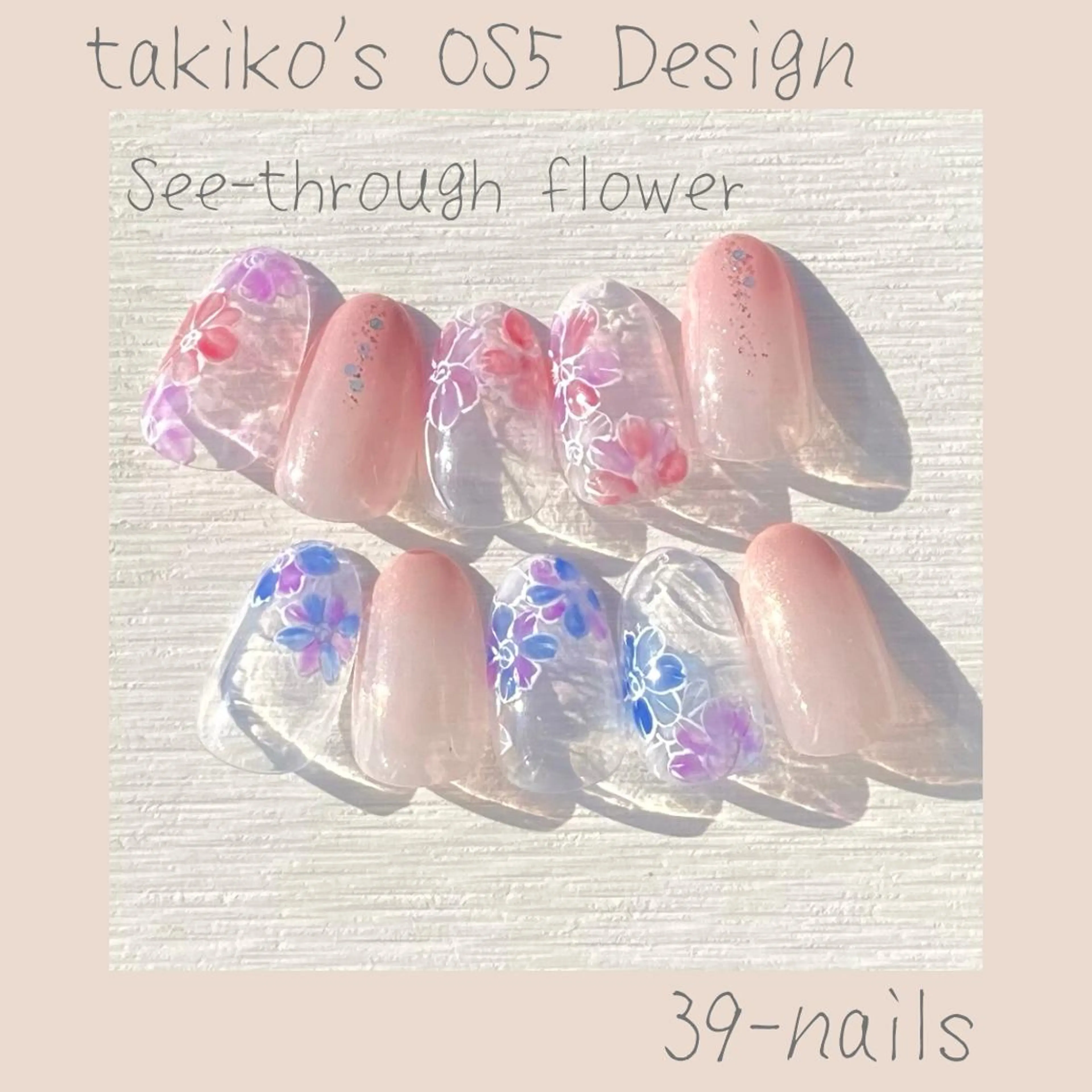 ネイル 39-nails EharaMikuのネイルデザイン