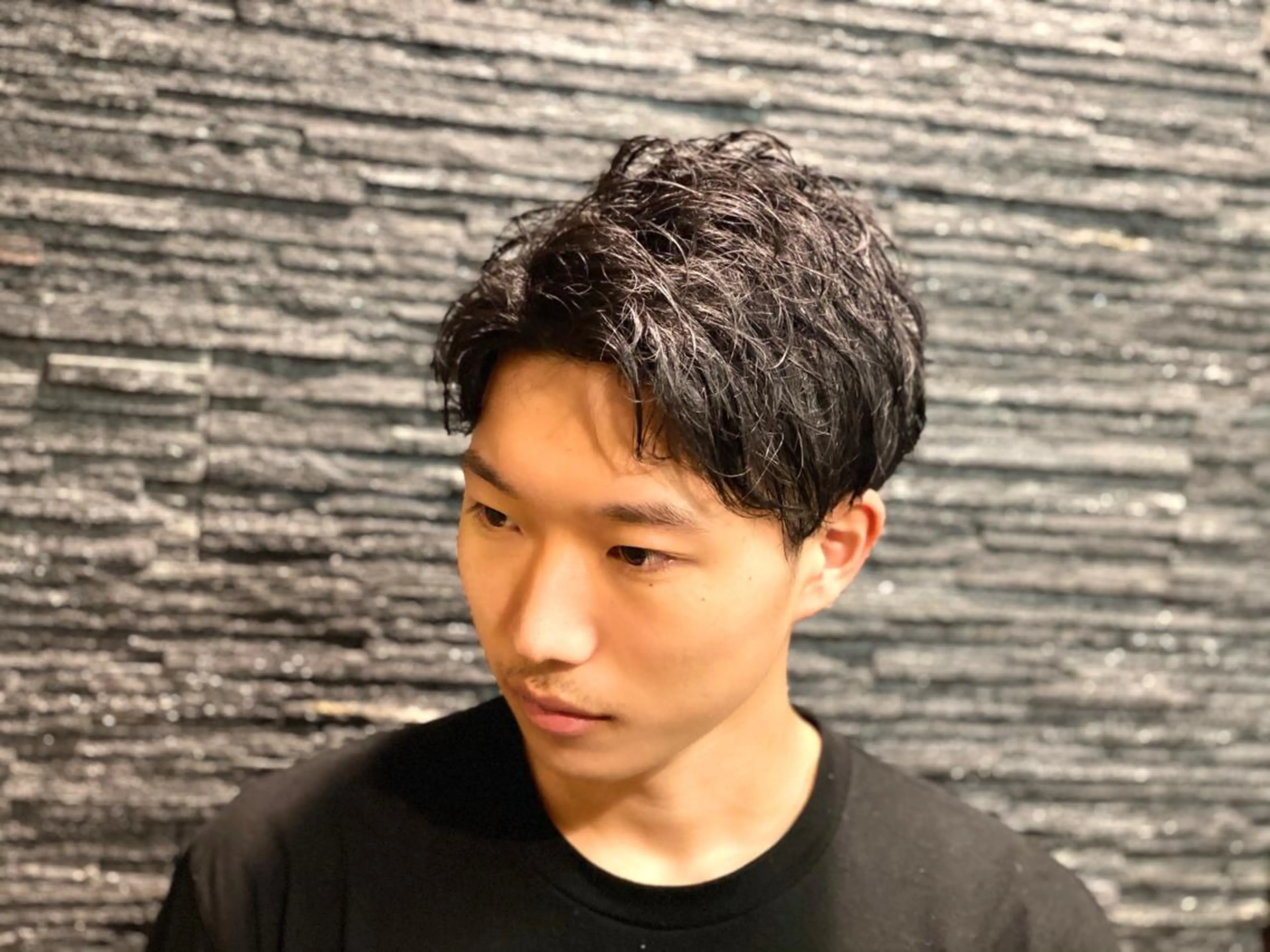 ミディアム メンズ HIRO GINZA 池袋東口店所属・林田 龍明のヘアスタイル