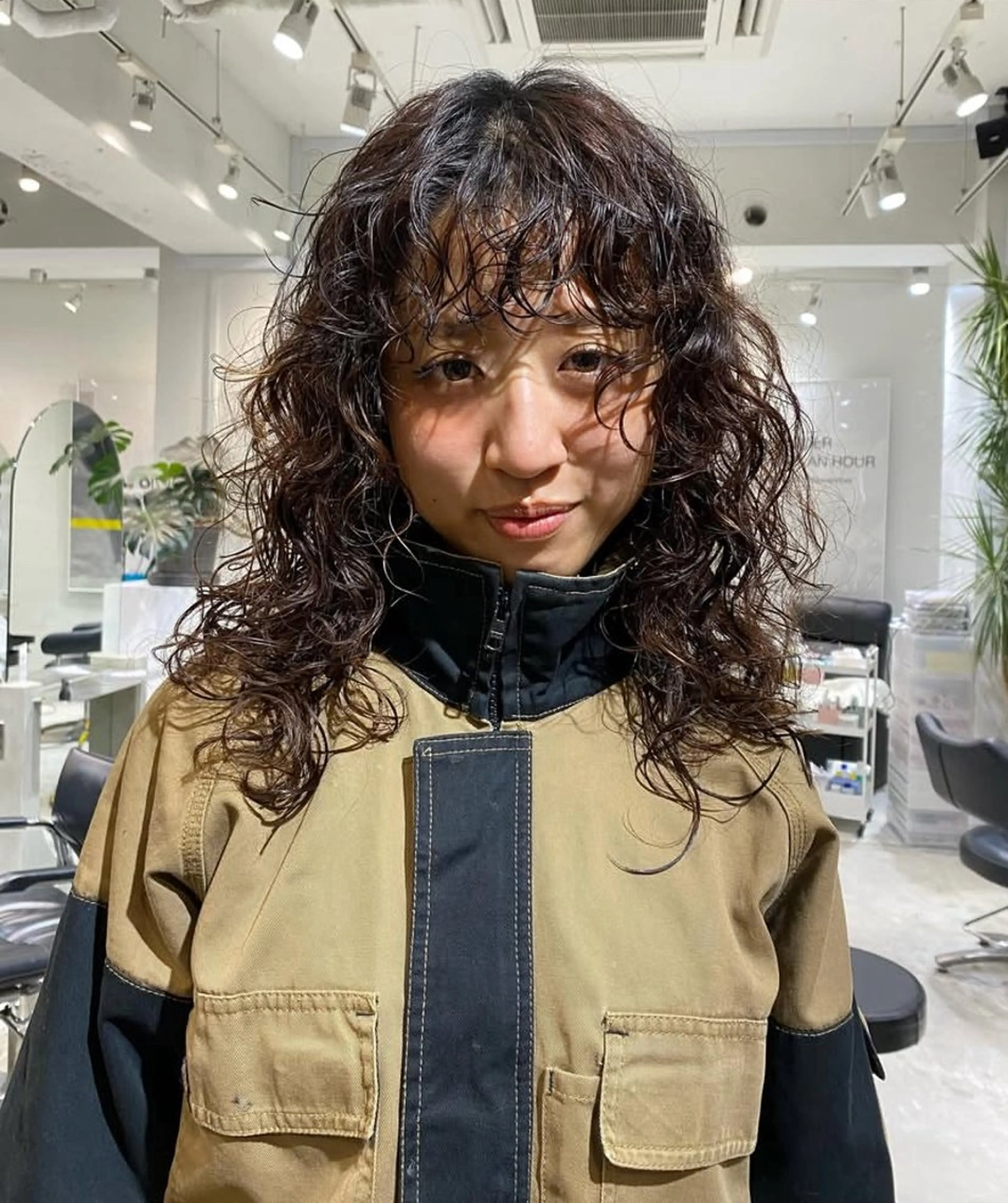 ミディアム パーマ ミディアムパーマ カット パーマ P.S.Gemmie所属・スプリング/スパイラ ル/パーマ/きららのヘアスタイル