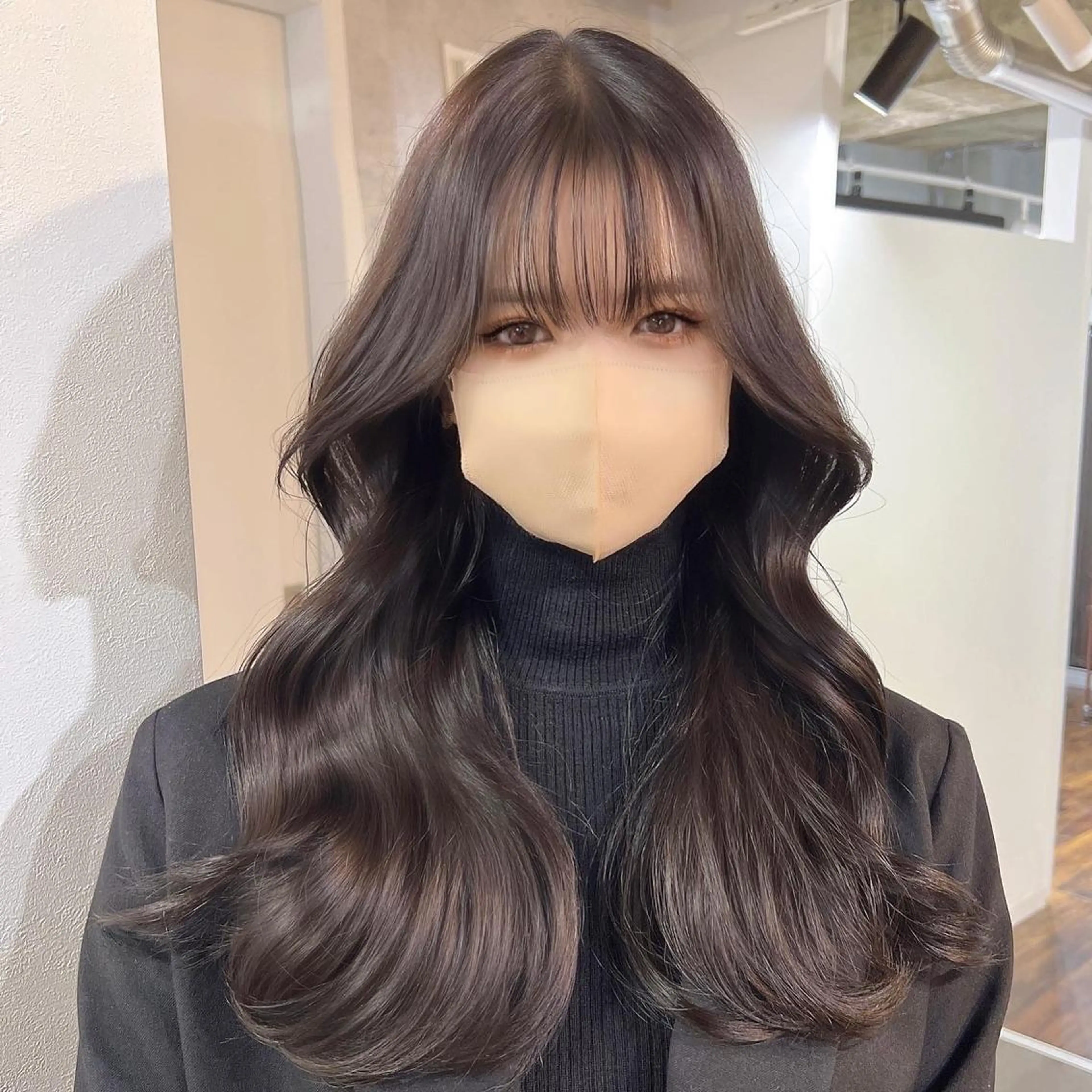 ロング カラー 【韓国くびれ】ヘア 💕田中将吾のヘアスタイル