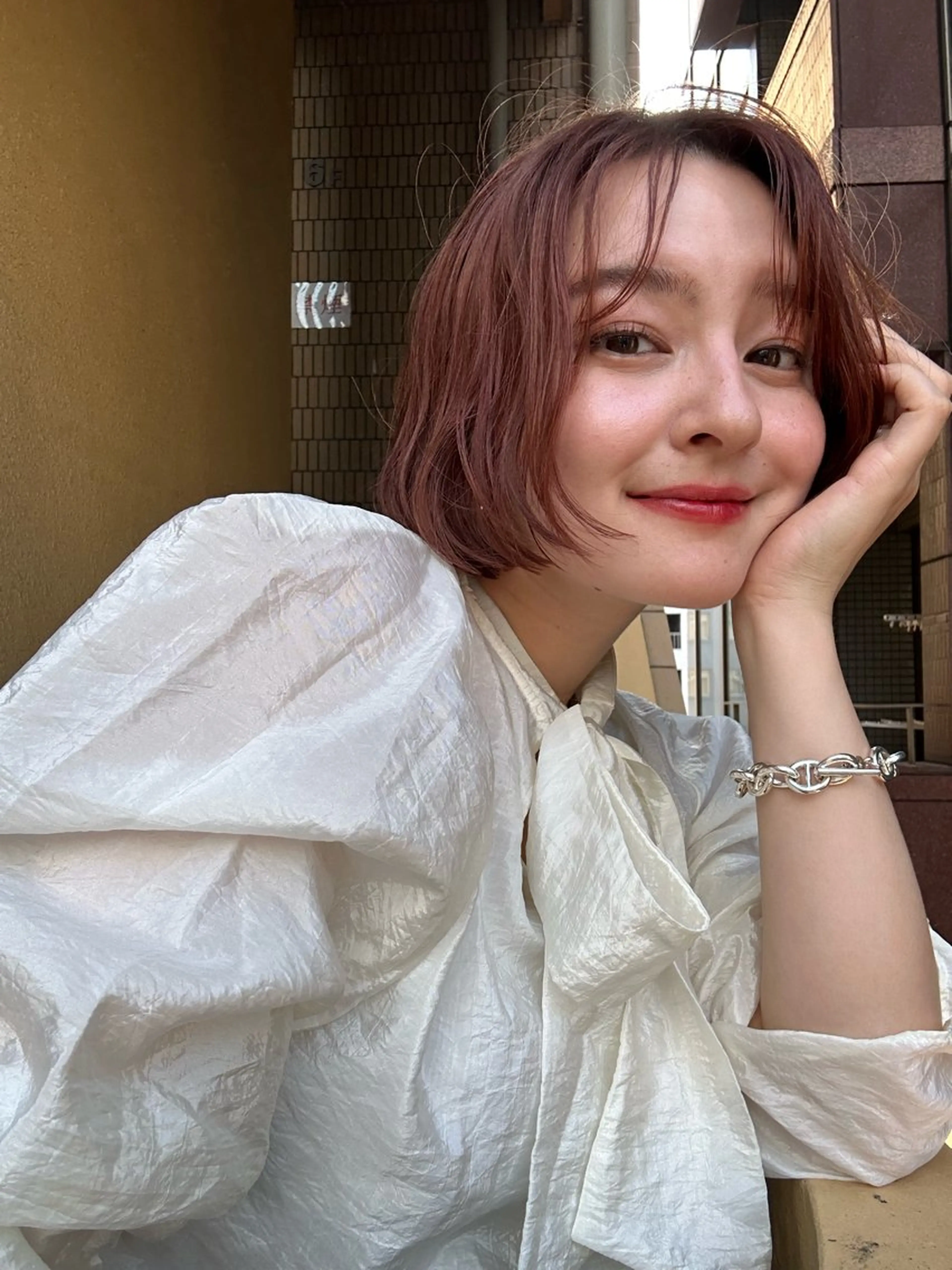 ショート カラー カット ヘアカラー トリートメント ショート/ボブ専門 宮脇美奈/南船場のヘアスタイル