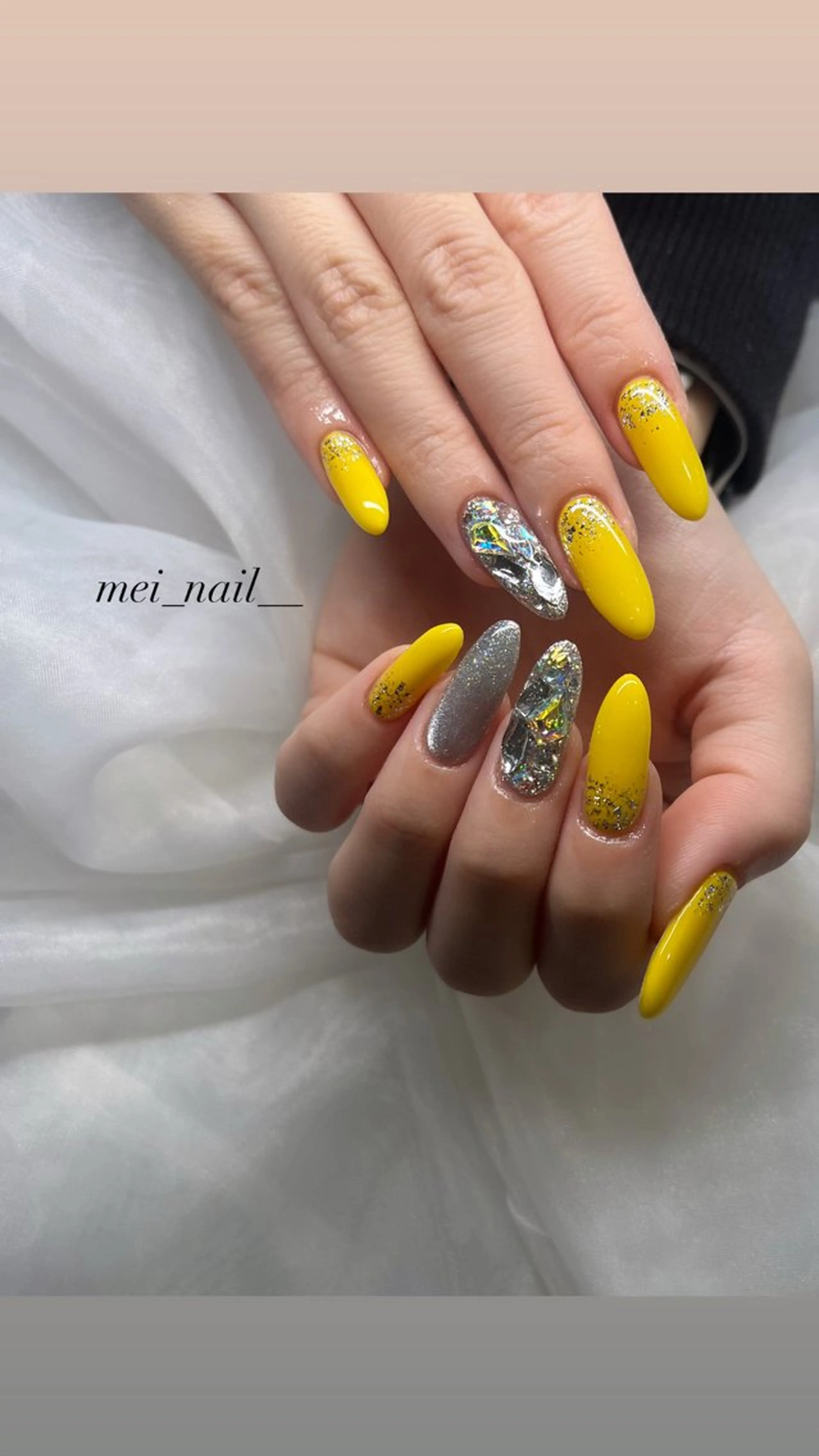 ネイル ハンドネイル est nail所属・永山 芽生子のネイルデザイン