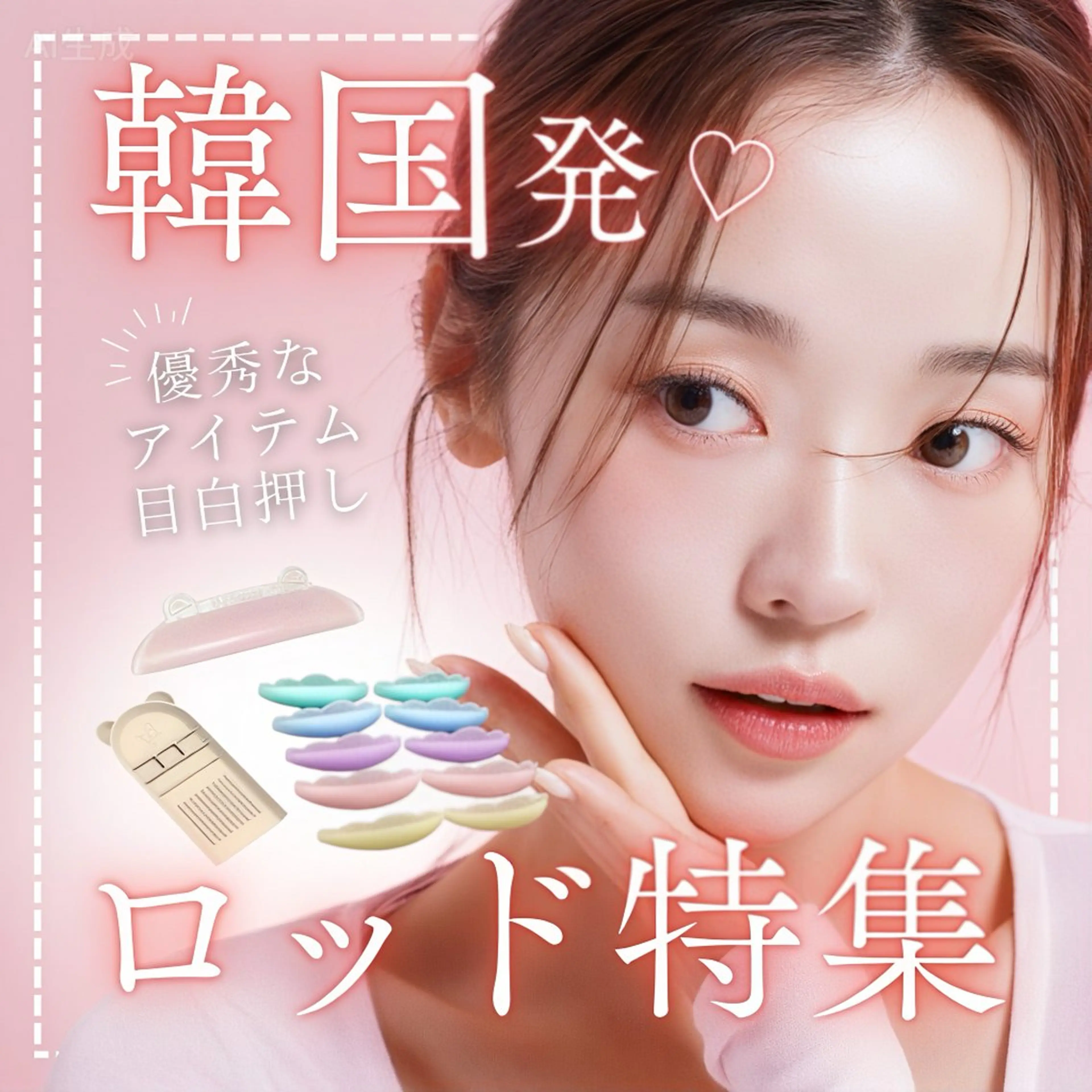 【新規様限定】<韓国ロッド>韓国風束感まつげパーマ(Tr付)の写真