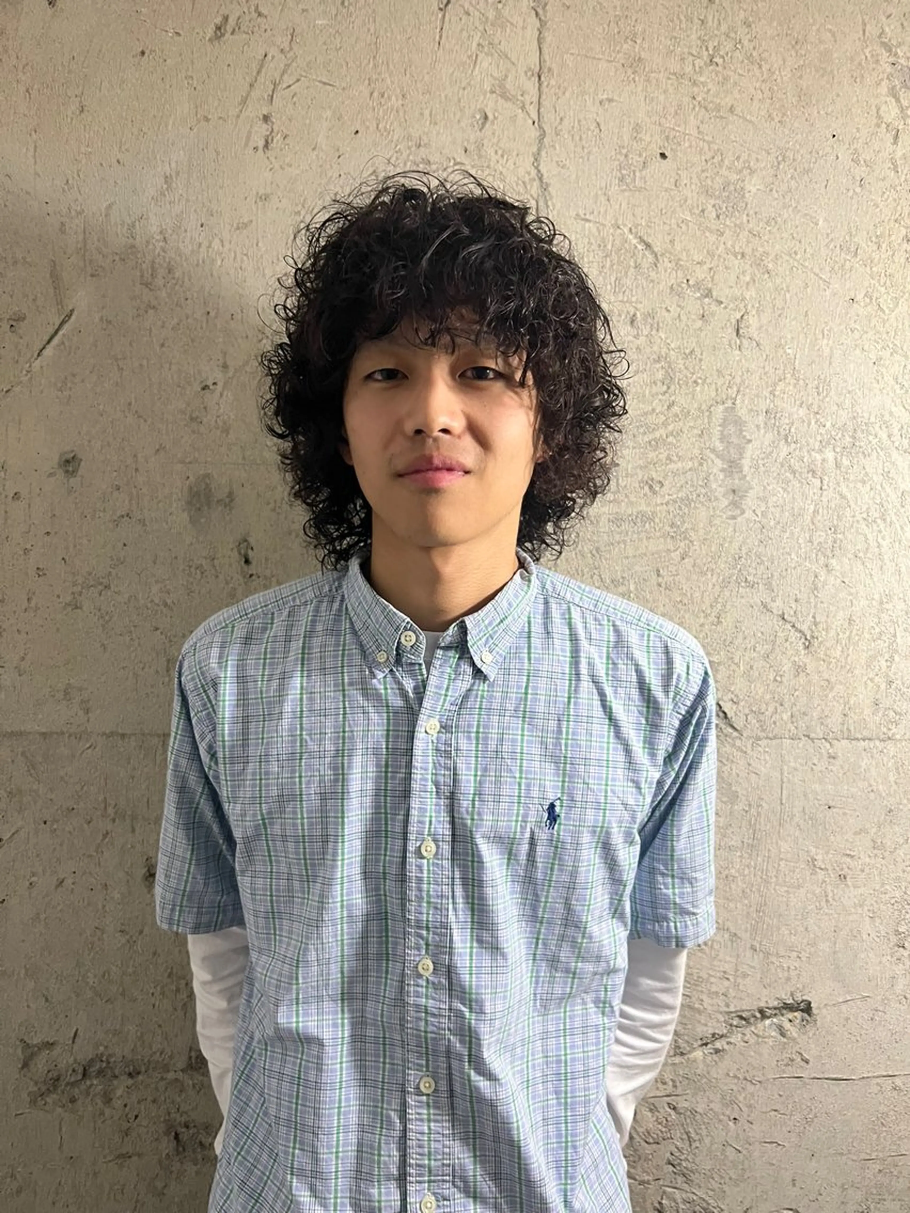 ショート パーマ メンズ メンズパーマ dot+lim所属・Kawano Kaitoのヘアスタイル