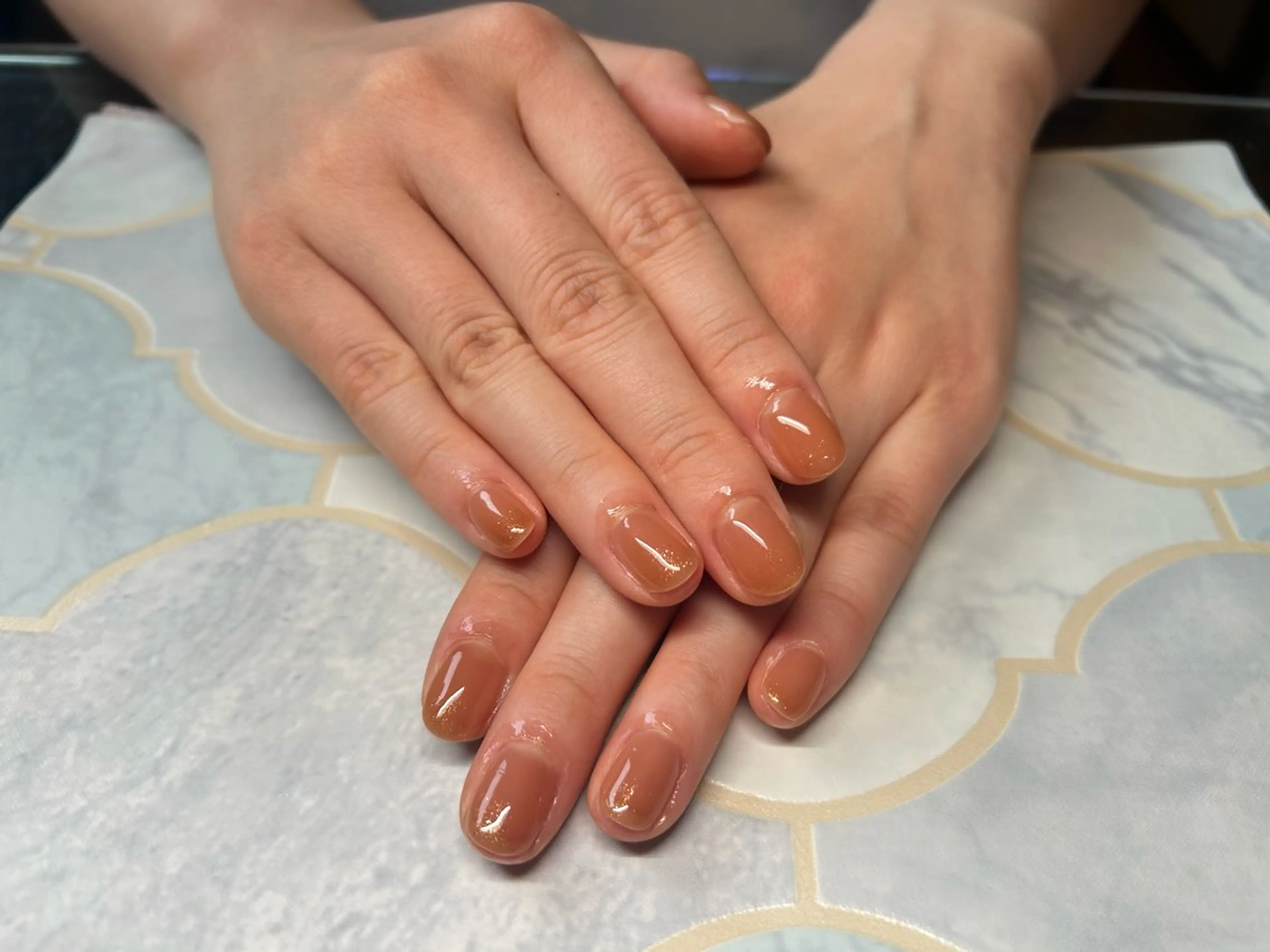 ネイル ワンカラーネイル ハンドネイル Lisa’s Salonのネイルデザイン