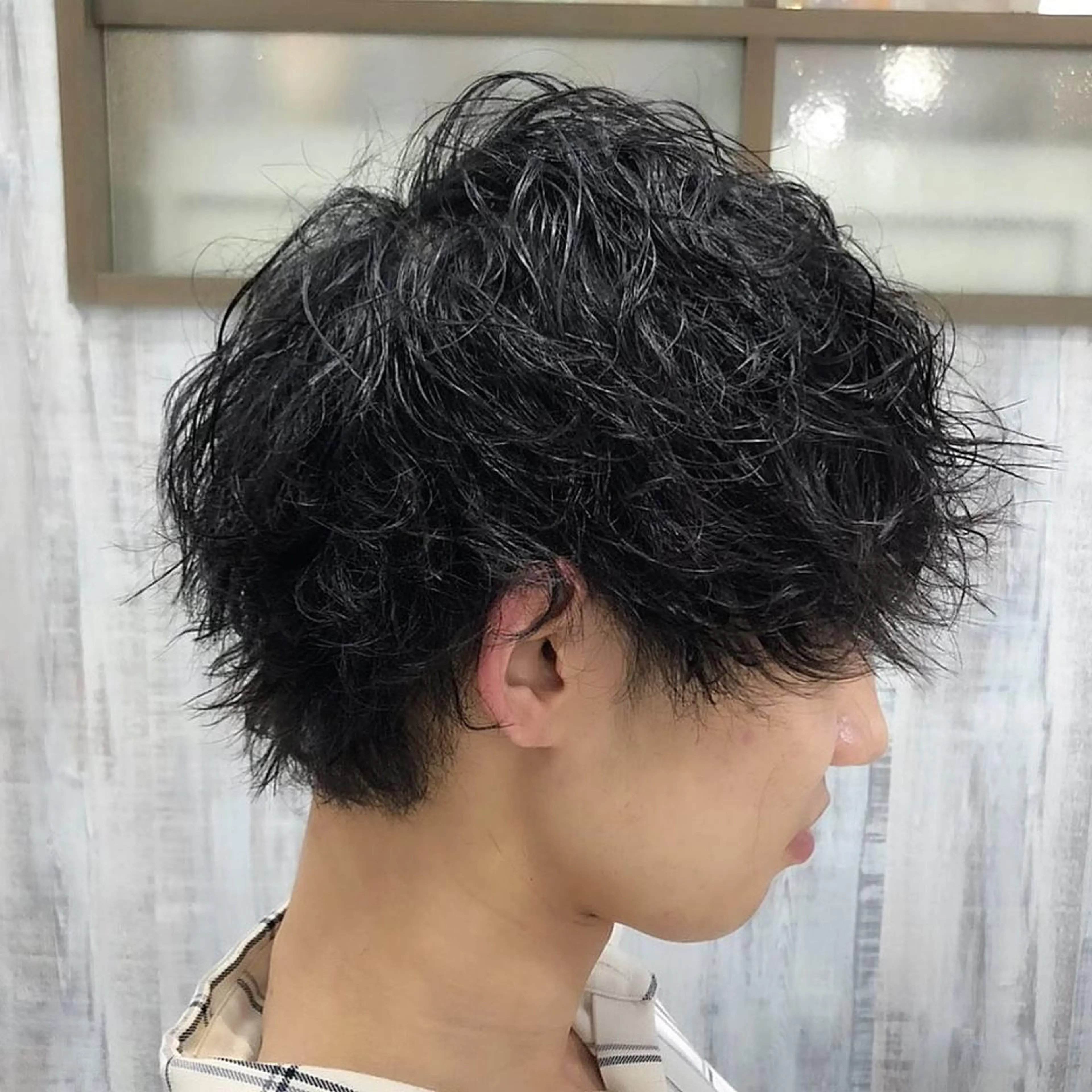 パーマ メンズ メンズパーマ ツイストスパイラルパーマ スパイラルパーマ カット パーマ イシジマ タカナリのヘアスタイル