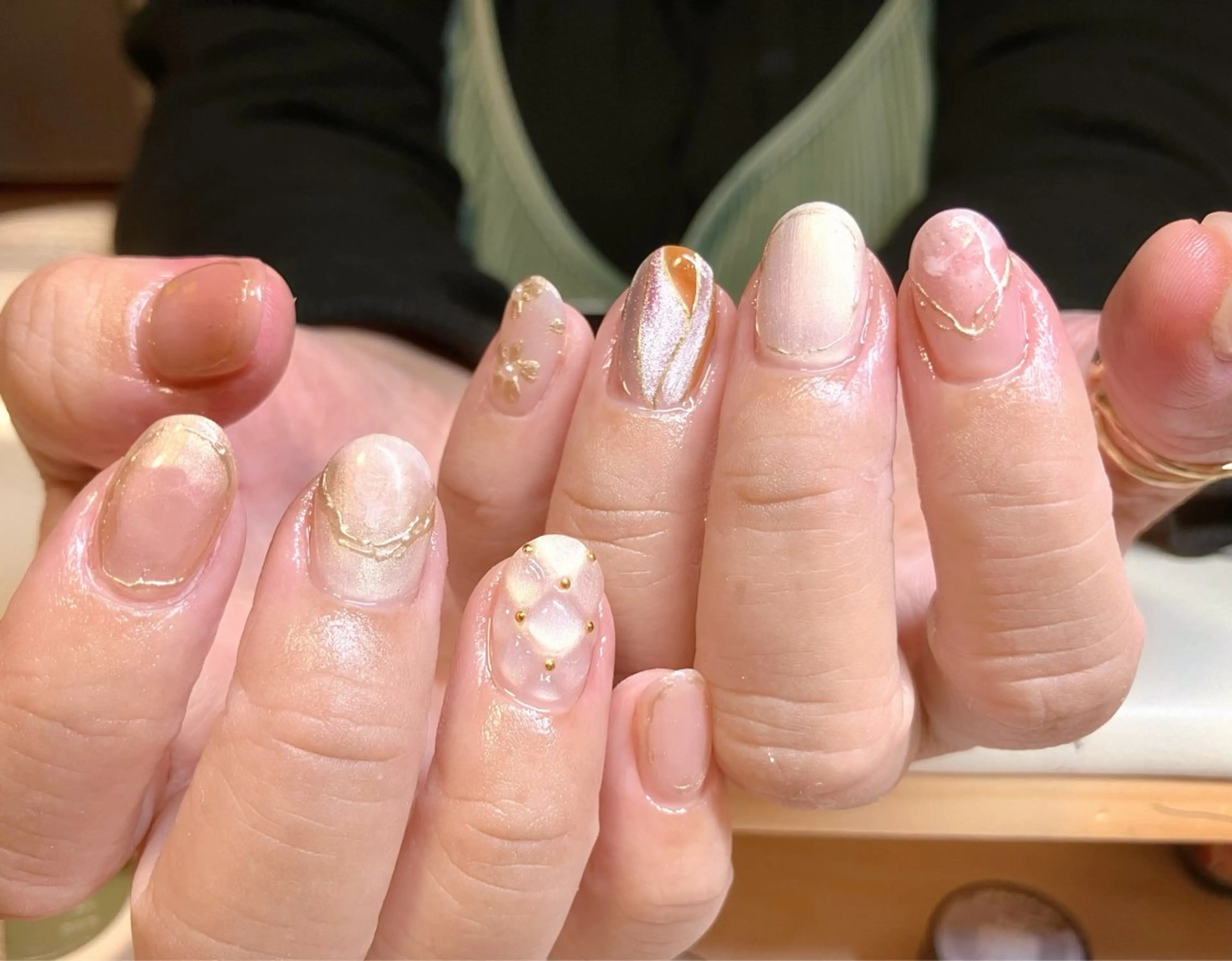 ネイル ハンドネイル RinRin　nail所属・孔 ジンシェンのネイルデザイン