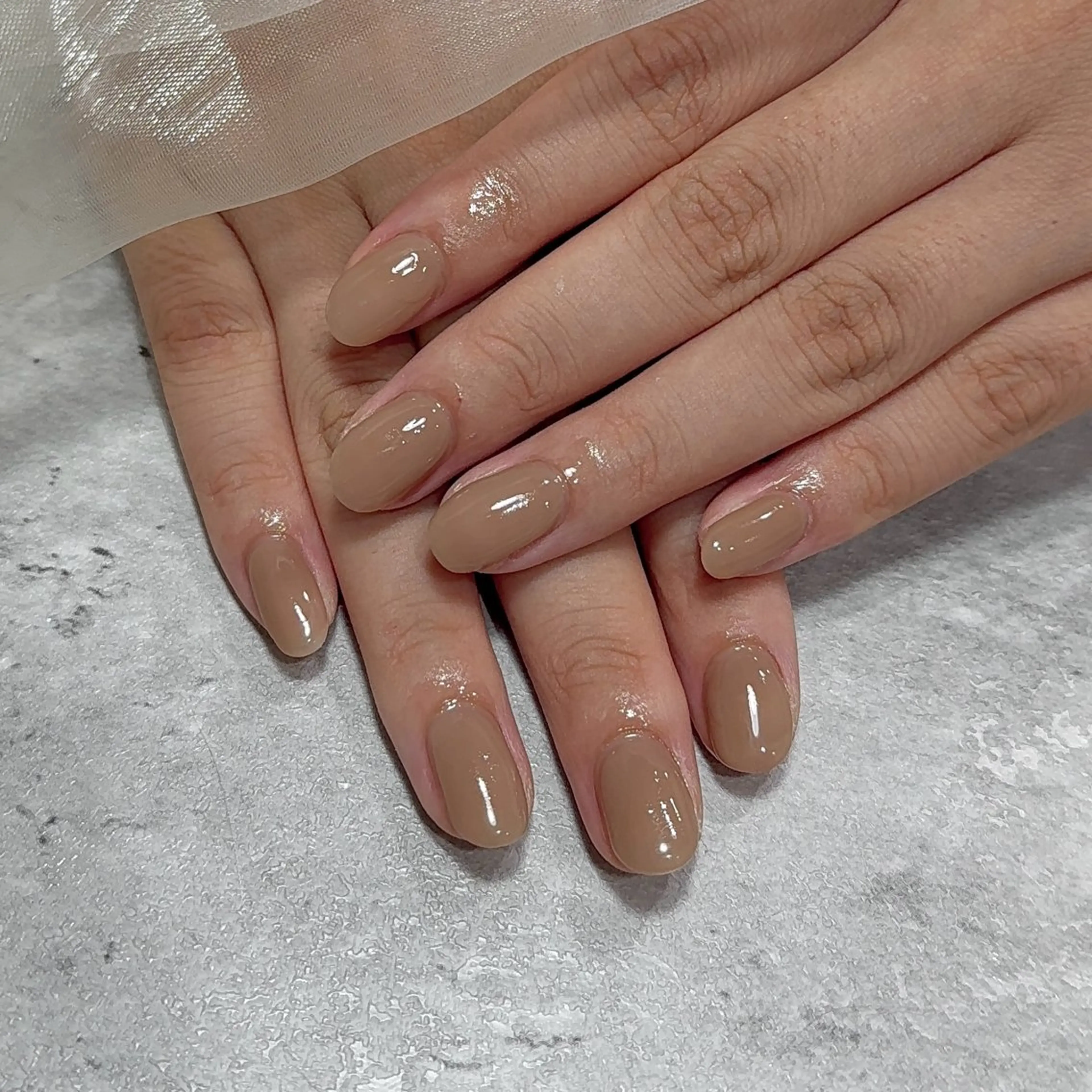 ネイル チークネイル 長さ出し フットネイル フレンチネイル ジェルネイル ハンドネイル Reilly nail.所属・REILLY nail salonのネイルデザイン